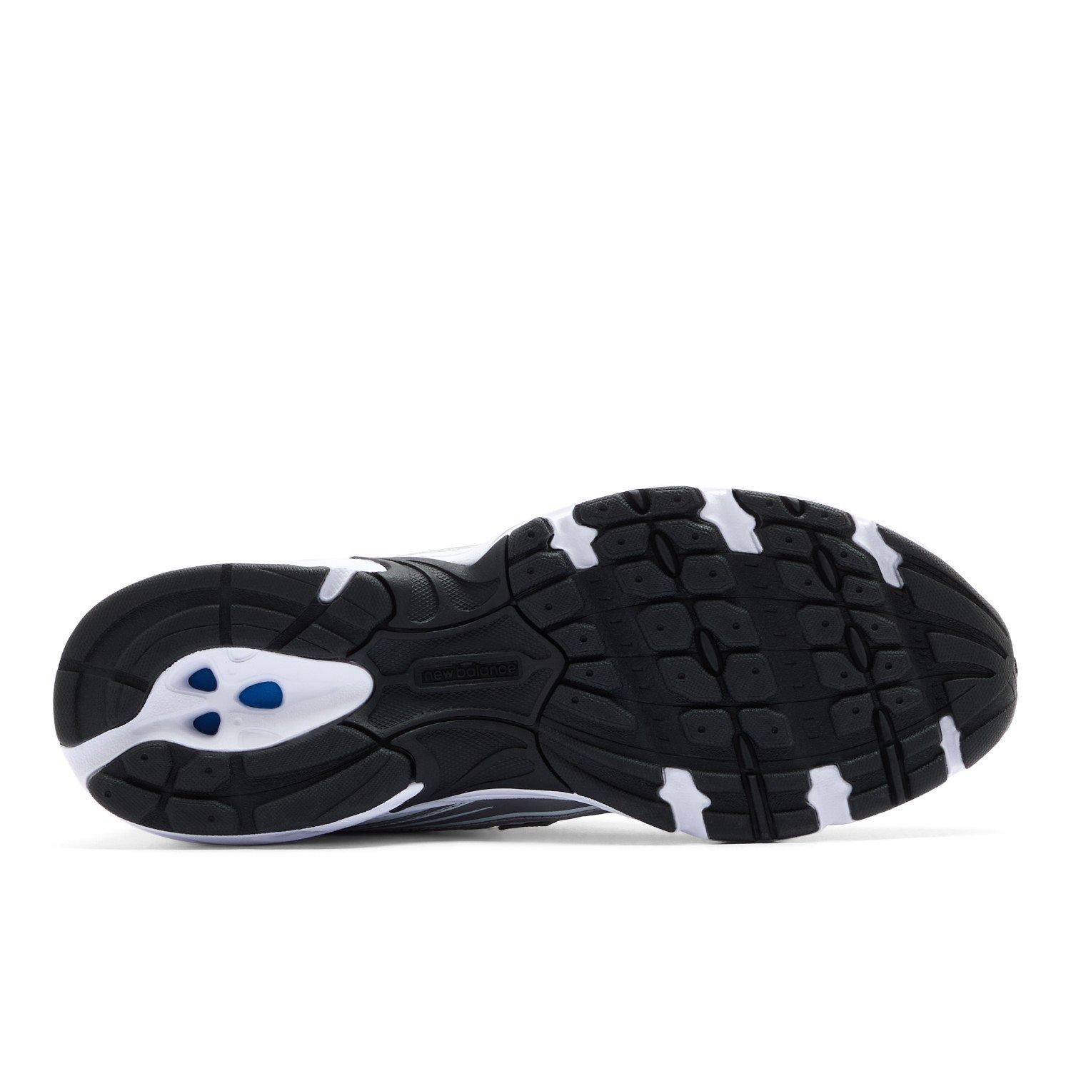 New Balance 740 "White/Silver Metallic/Navy" Unisex Shoe - SILVER/BLACK Thumbnail View 7