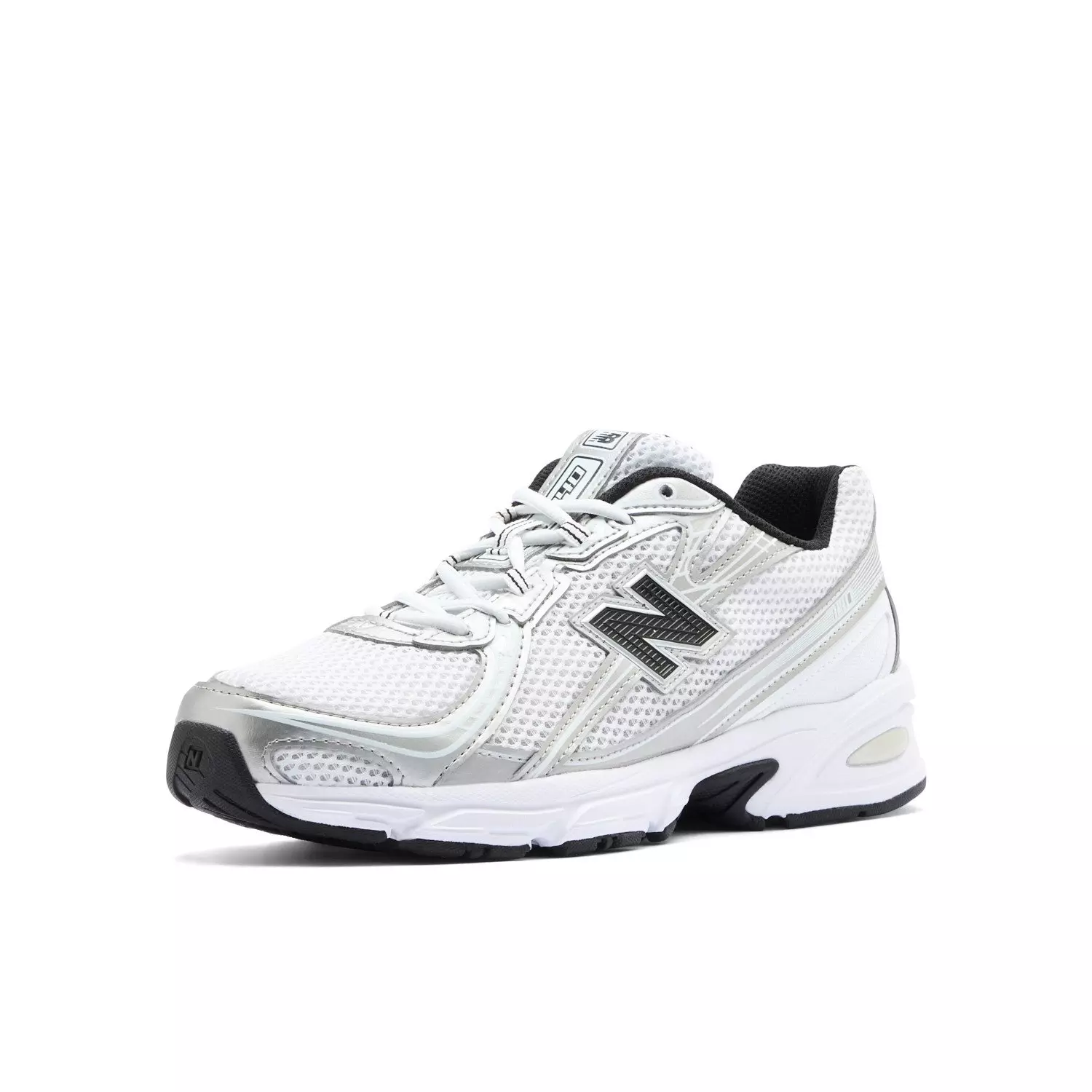 New Balance 740 "White/Silver Metallic/Navy" Unisex Shoe - SILVER/BLACK