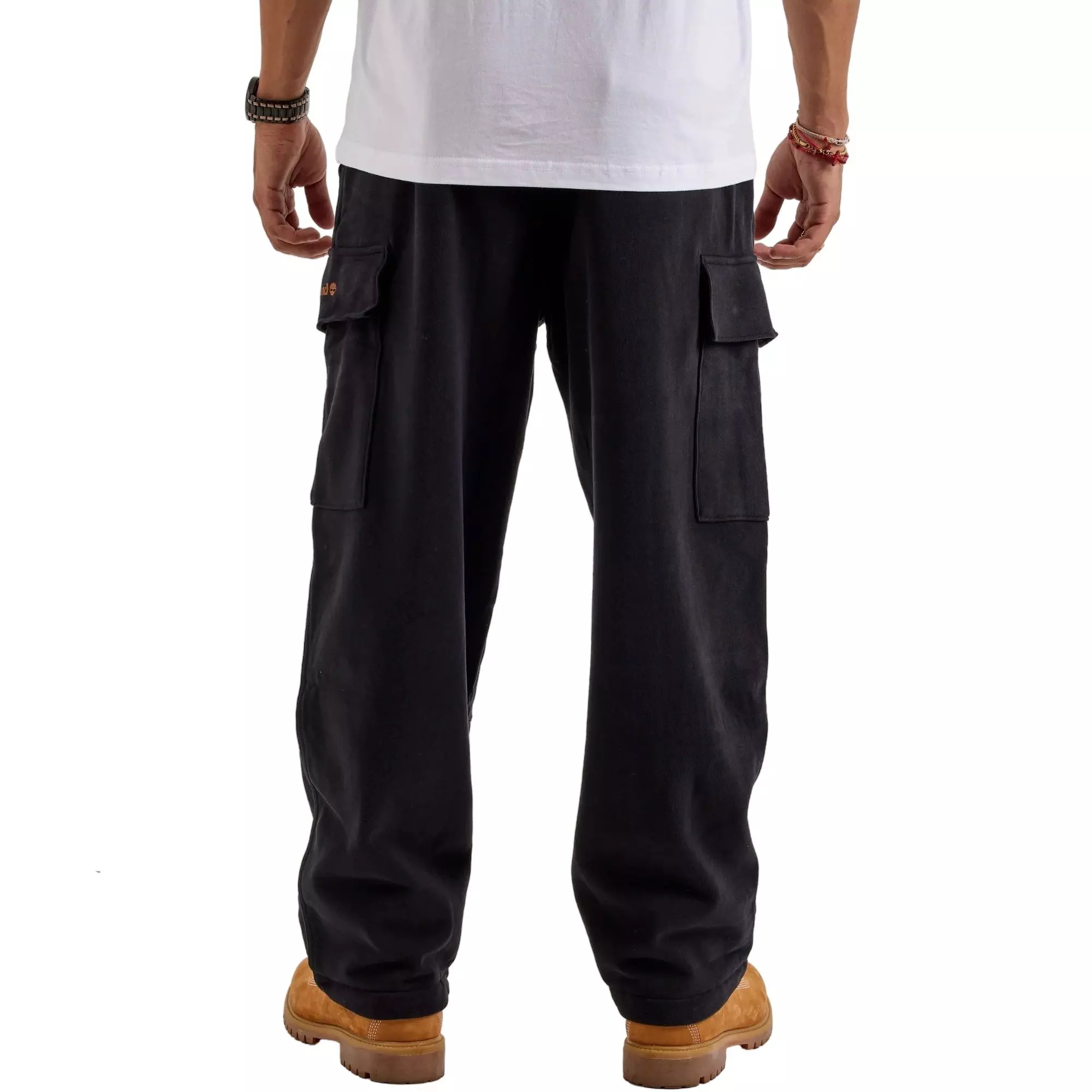 Timberland Men's Cargo Fleece Pants - BLACK