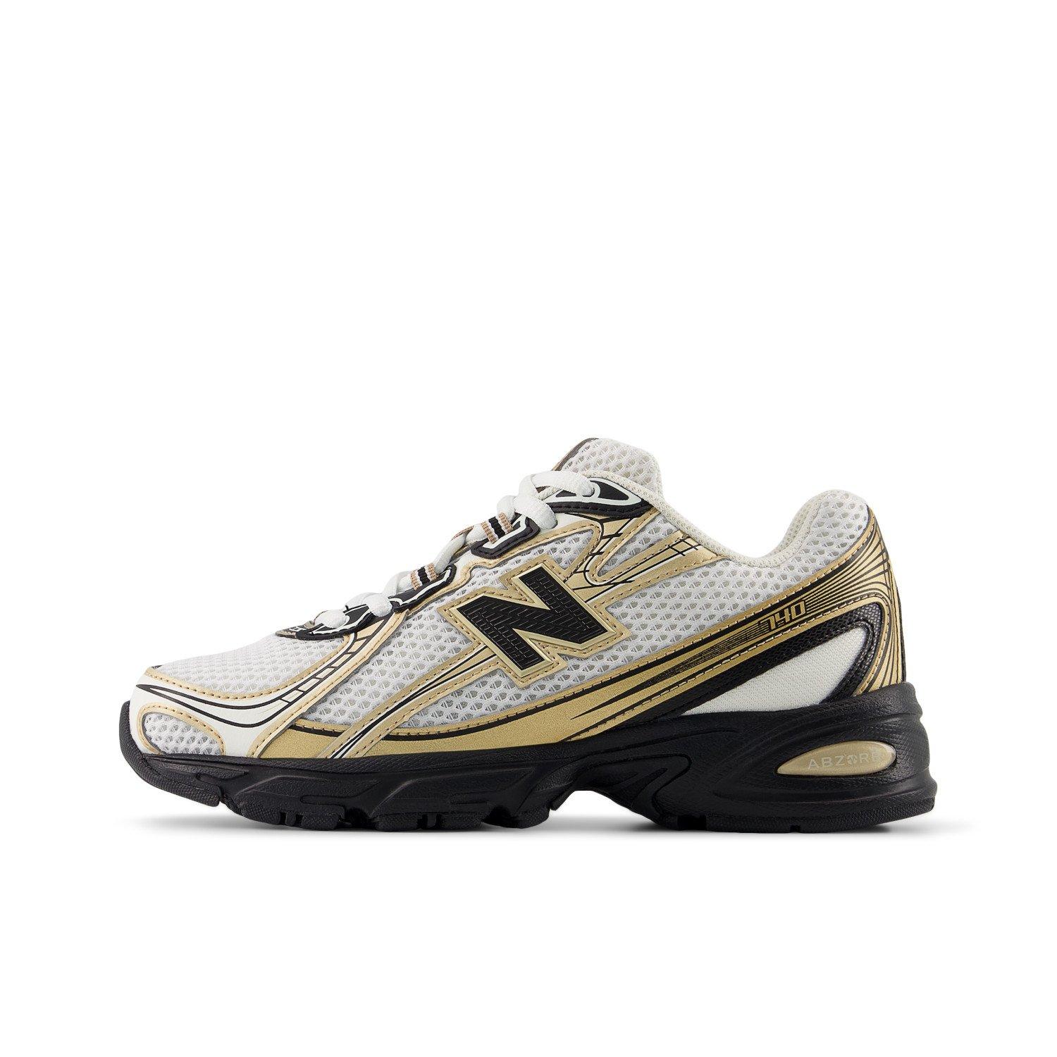 New Balance 740 Grade School Boys' "White/Gold/Black" Shoe
