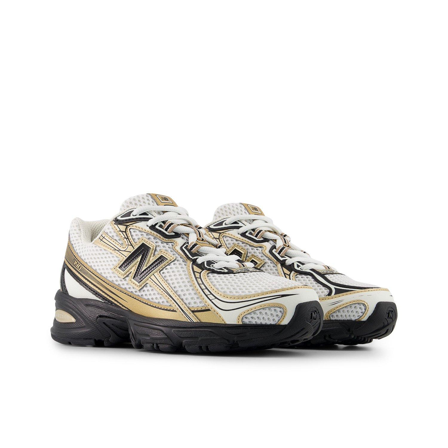 New Balance 740 Grade School Boys' "White/Gold/Black" Shoe