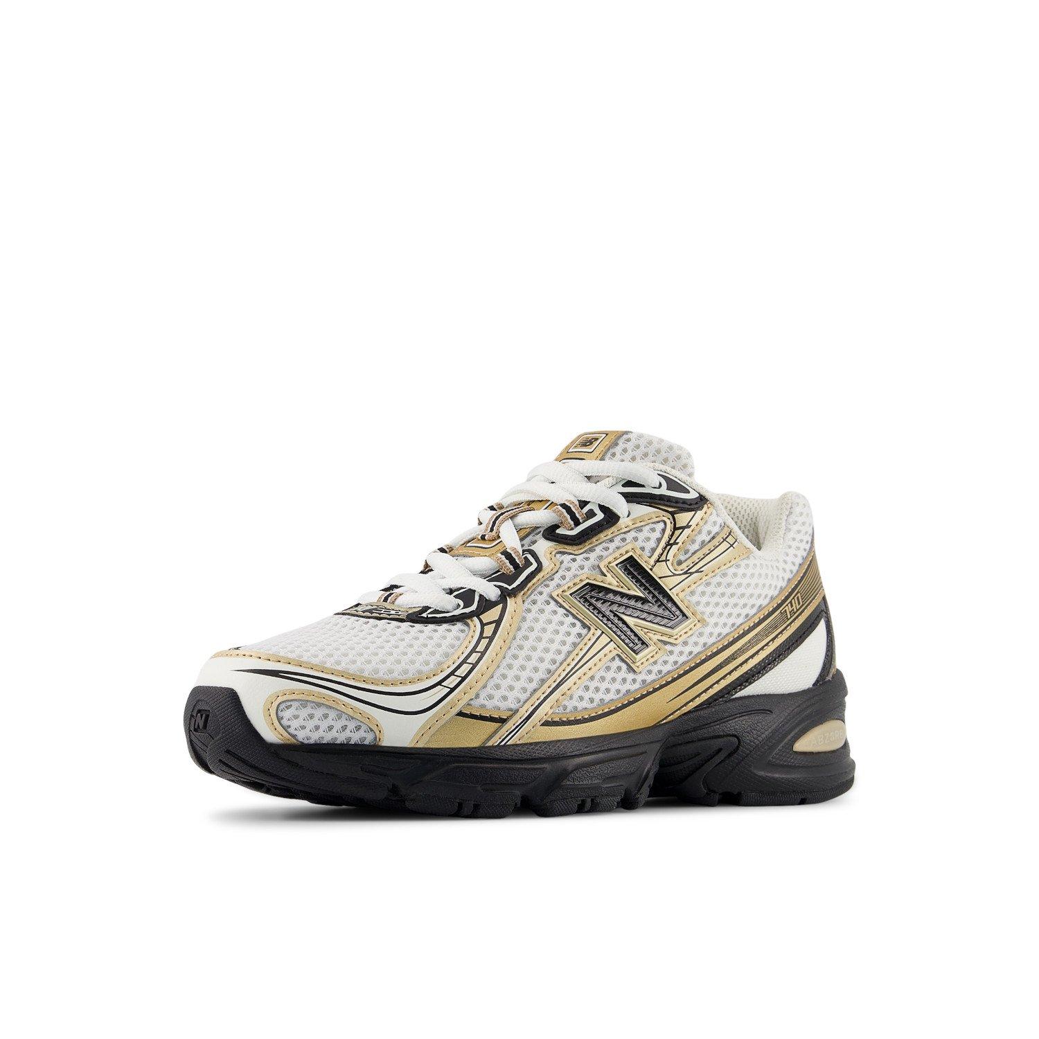 New Balance 740 Grade School Boys' "White/Gold/Black" Shoe