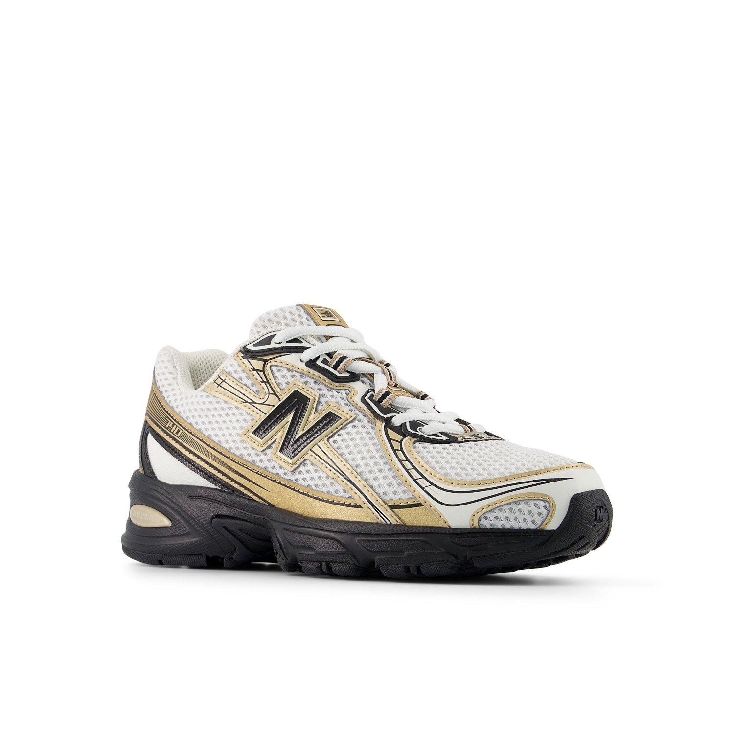 New Balance 740 Grade School Boys' "White/Gold/Black" Shoe