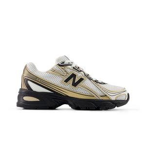 New Balance 740 "White/Gold/Black" Grade School Boys' Shoe