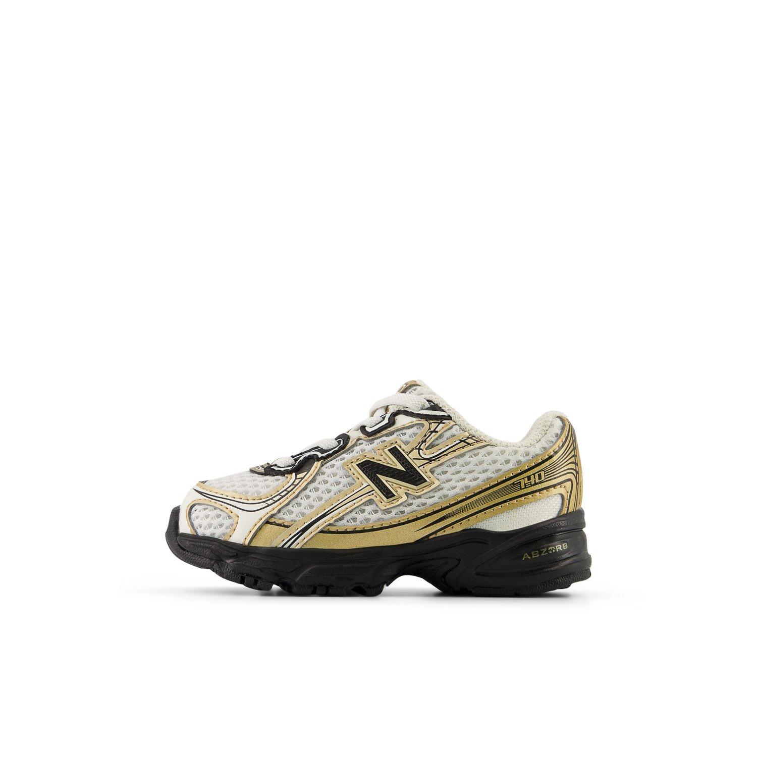 New Balance 740 Toddler Boys' "Sea Salt/Black/Gold" Shoe