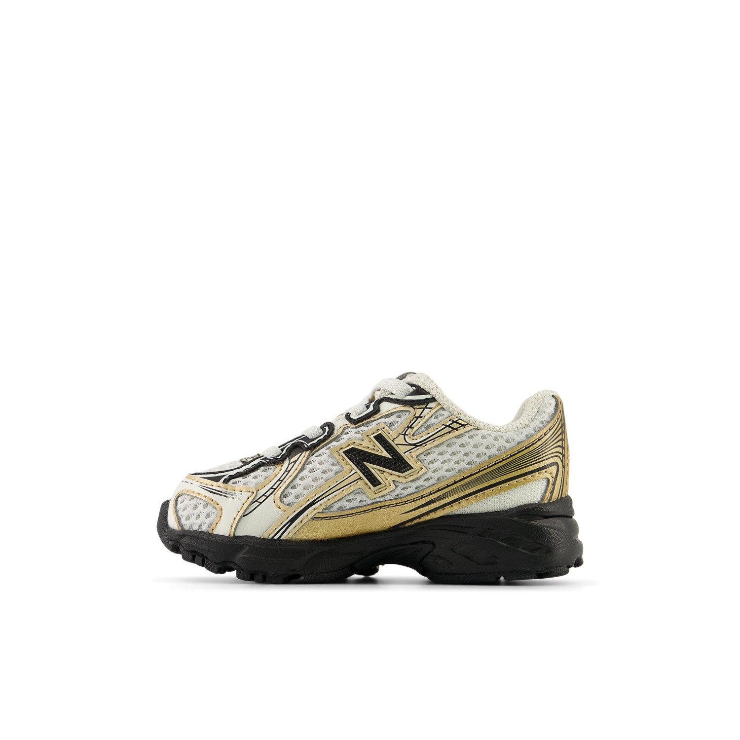 New Balance 740 Toddler Boys' "Sea Salt/Black/Gold" Shoe