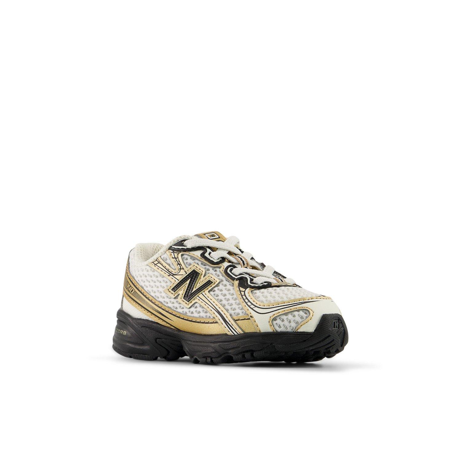 New Balance 740 Toddler Boys' "Sea Salt/Black/Gold" Shoe