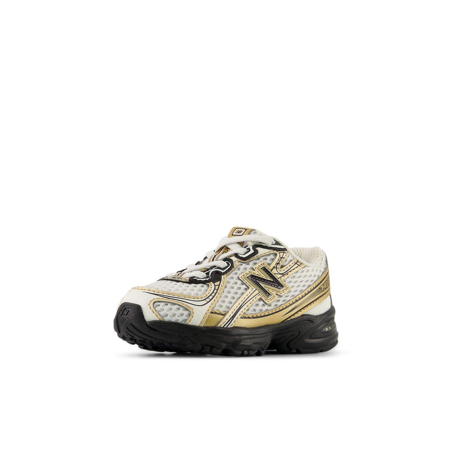 New Balance 740 Toddler Boys' "Sea Salt/Black/Gold" Shoe