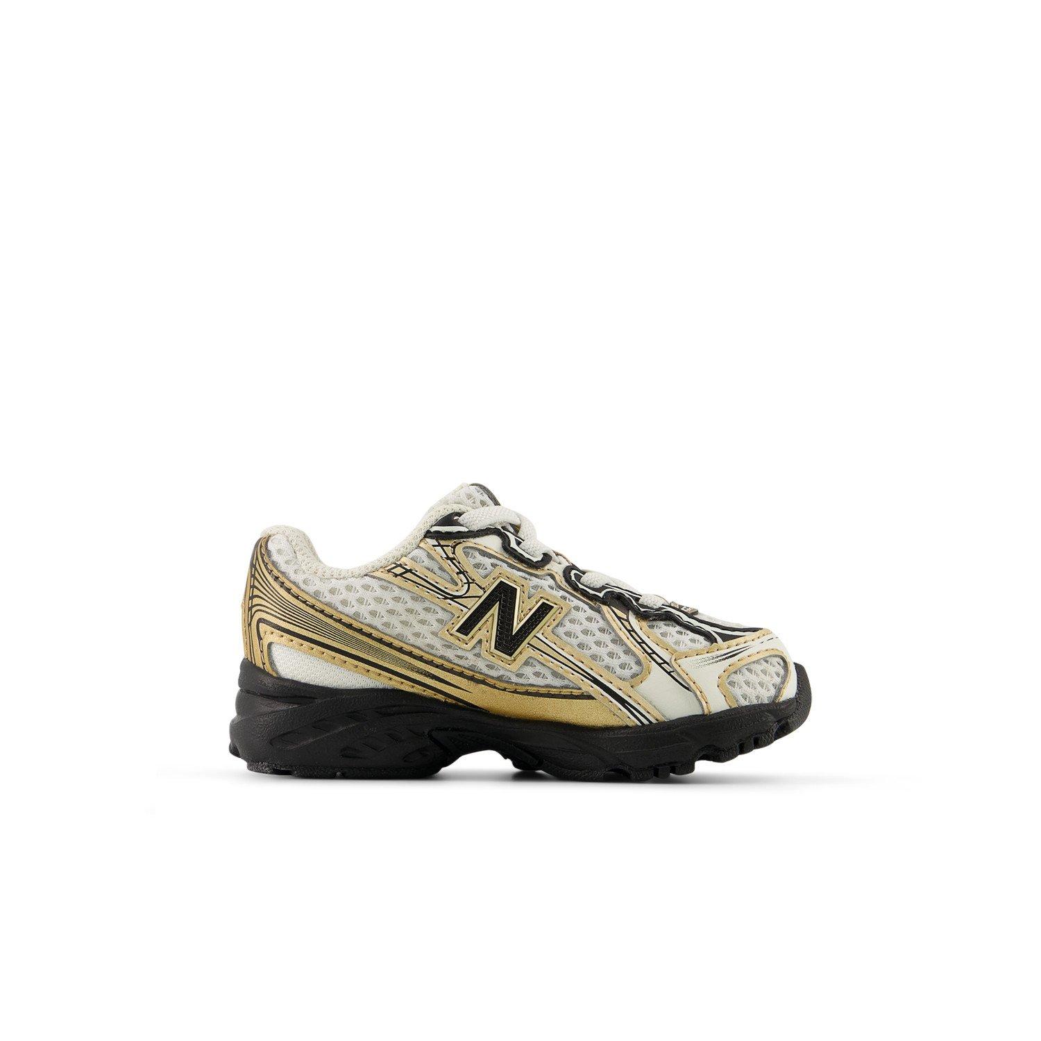 New Balance 740 Toddler Boys' "Sea Salt/Black/Gold" Shoe