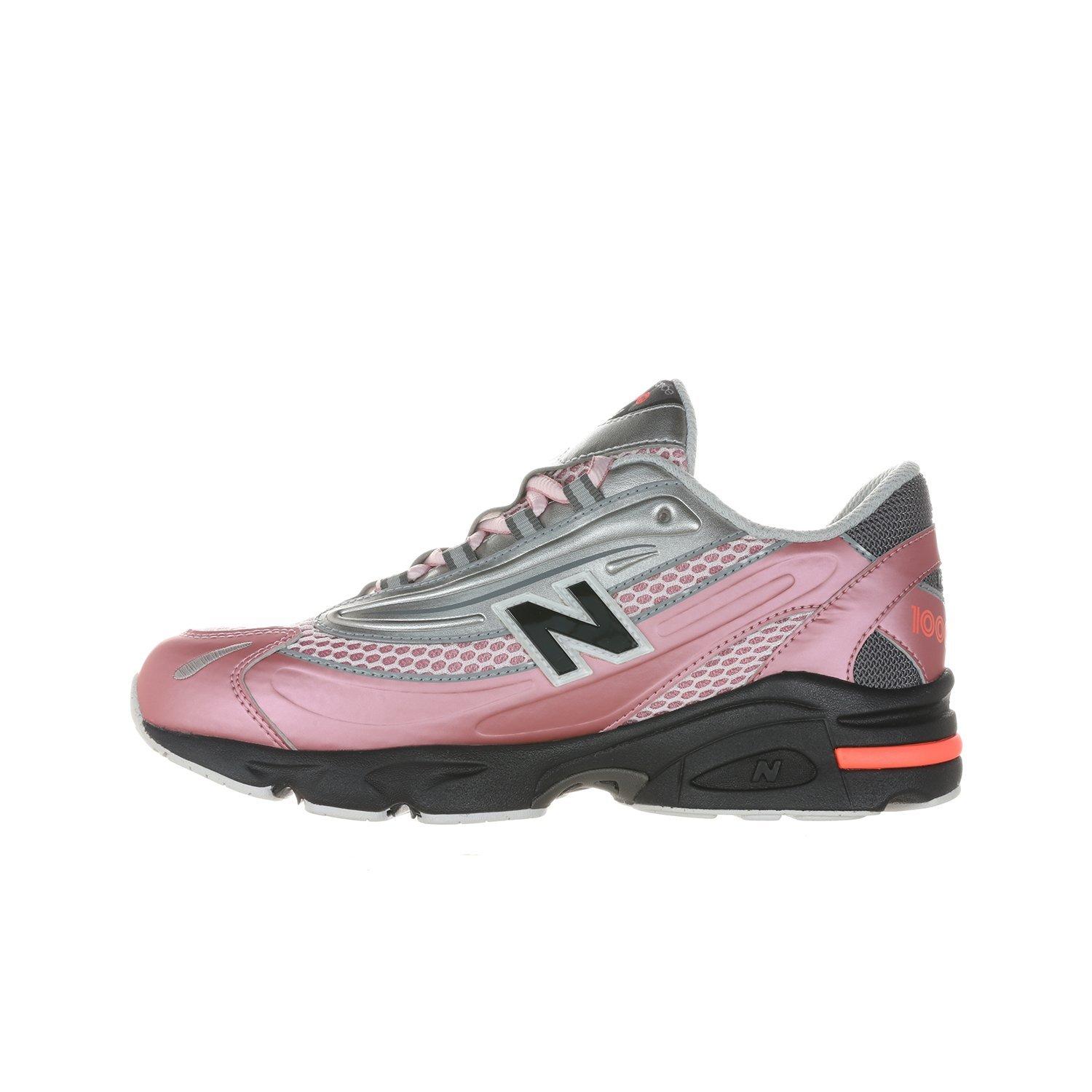 New Balance 1000 Grade School Kids' "Platinum/Pink/Black" Shoe