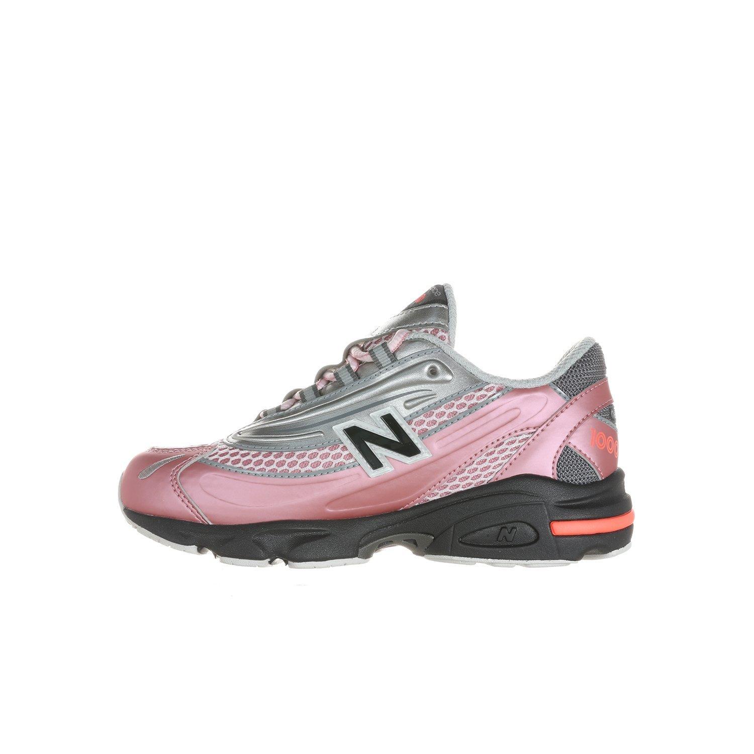New Balance 1000 Preschool Kids' "Platinum/Pink/Black" Shoe