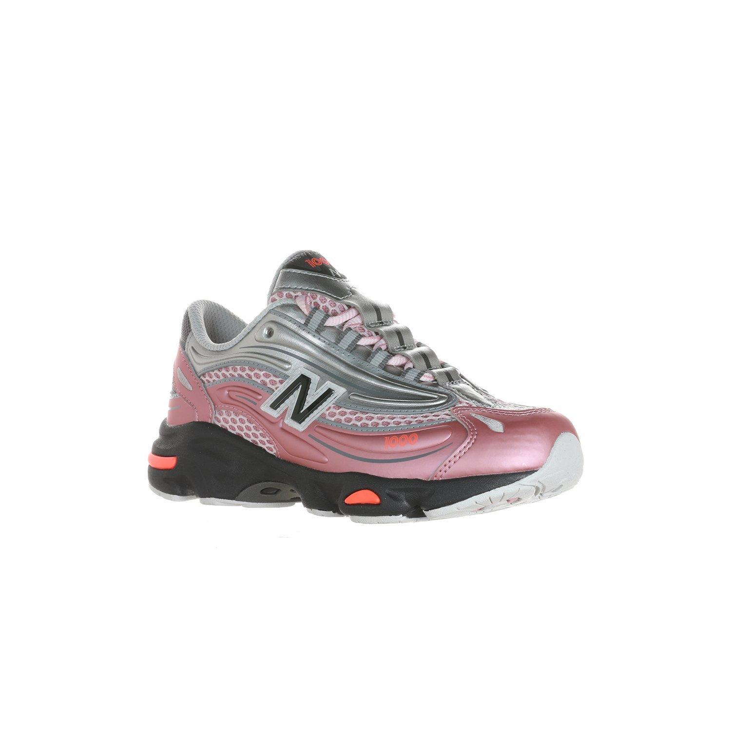 New Balance 1000 Preschool Kids' "Platinum/Pink/Black" Shoe
