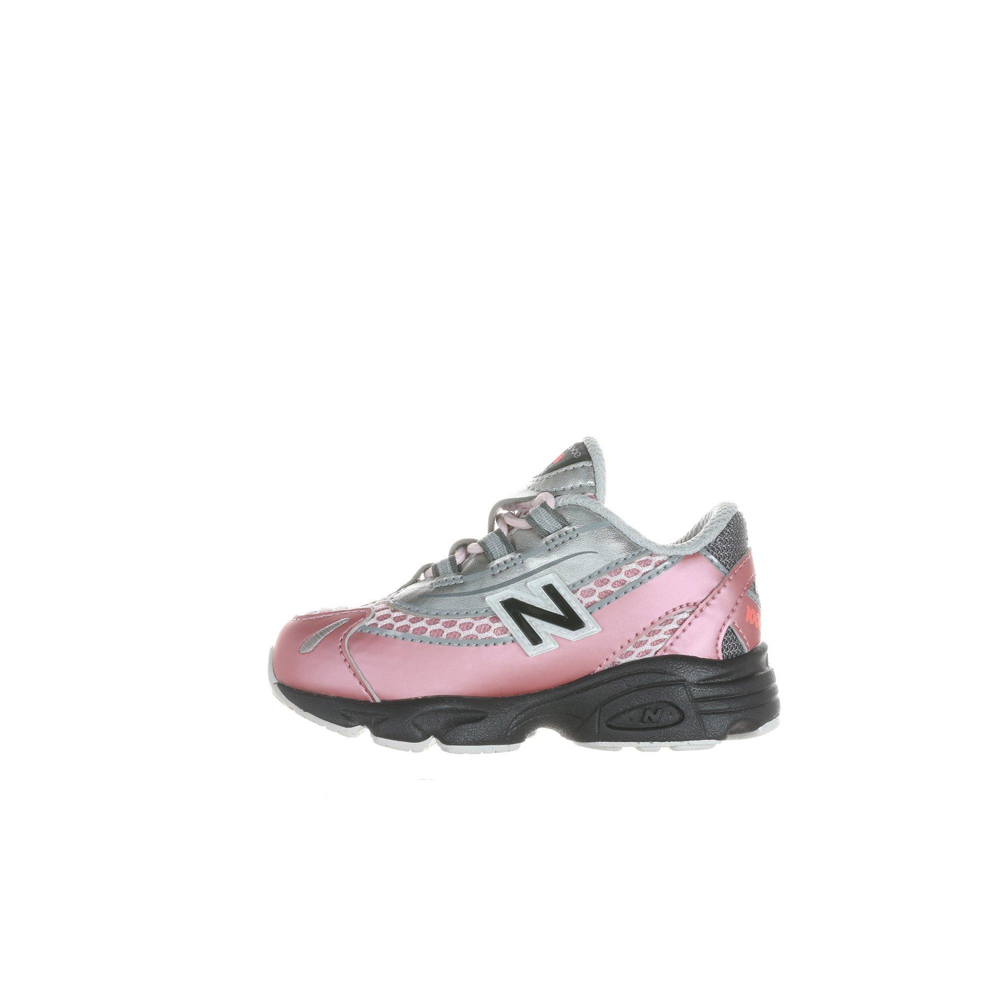 New Balance 1000 Toddler Kids' "Platinum/Pink/Black" Shoe