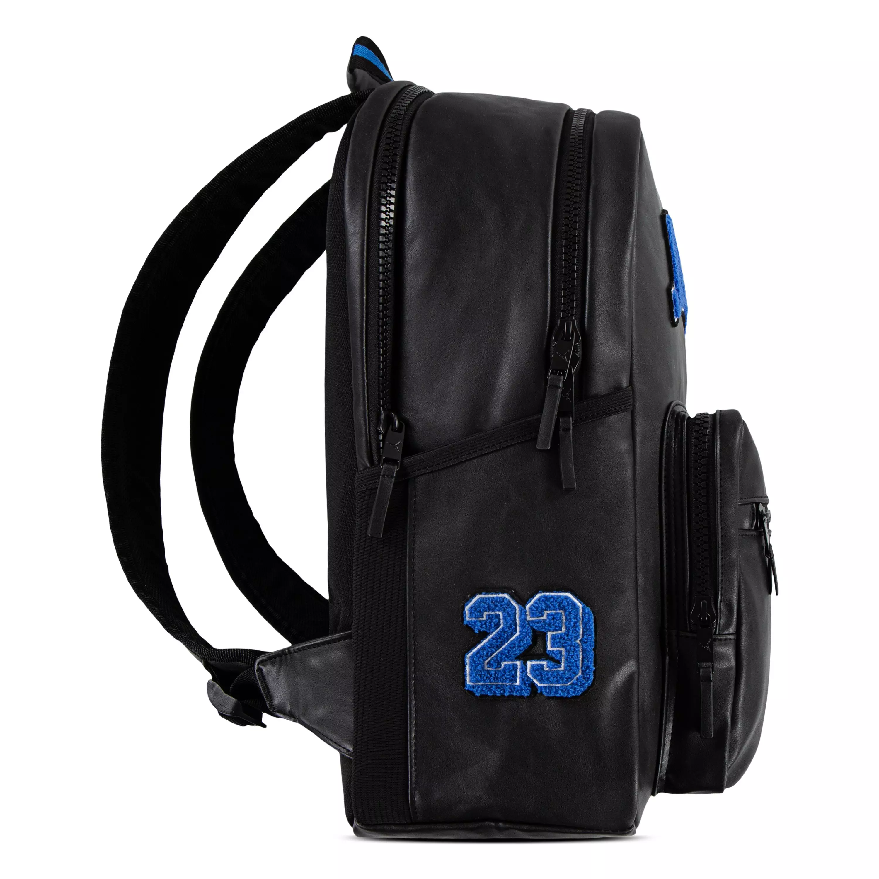 Jordan Borough Varsity Backpack - Blue - BLACK/BLUE