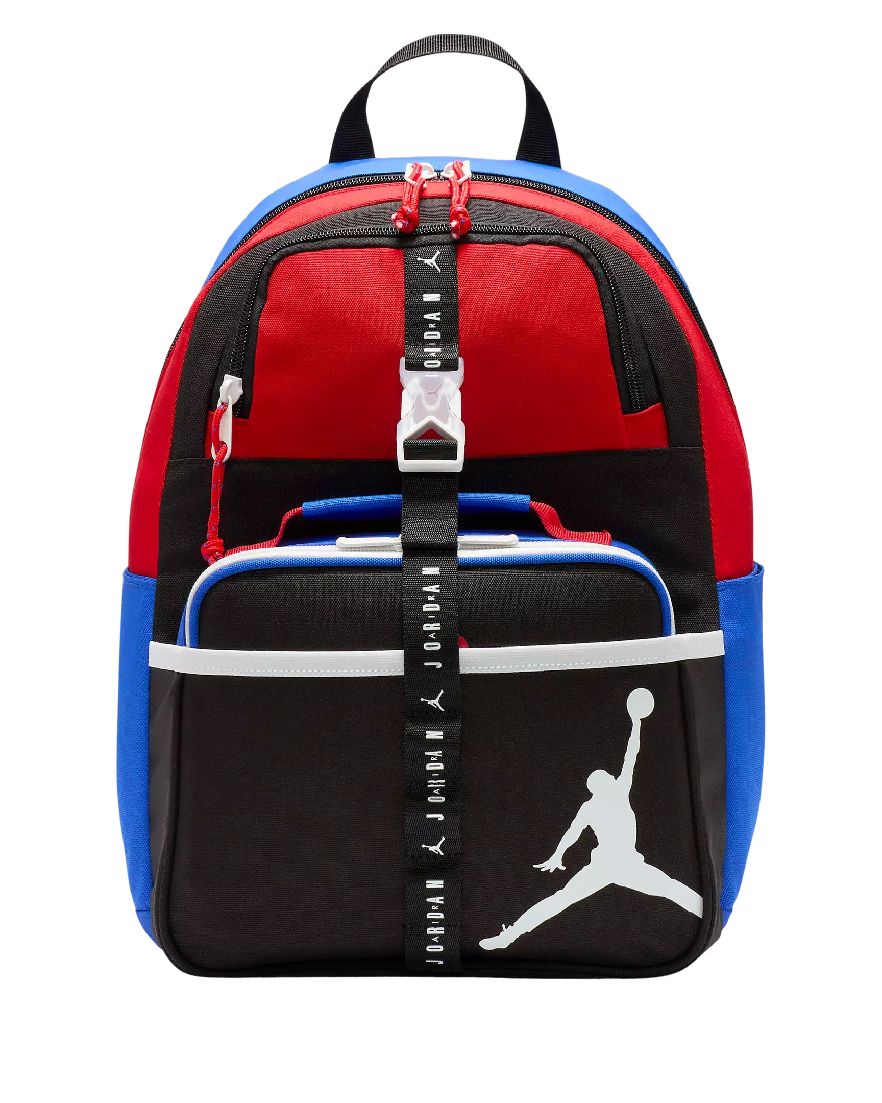 Jordan Air Lunch Box & Backpack Combo - Black/Red - MULTI-COLOR