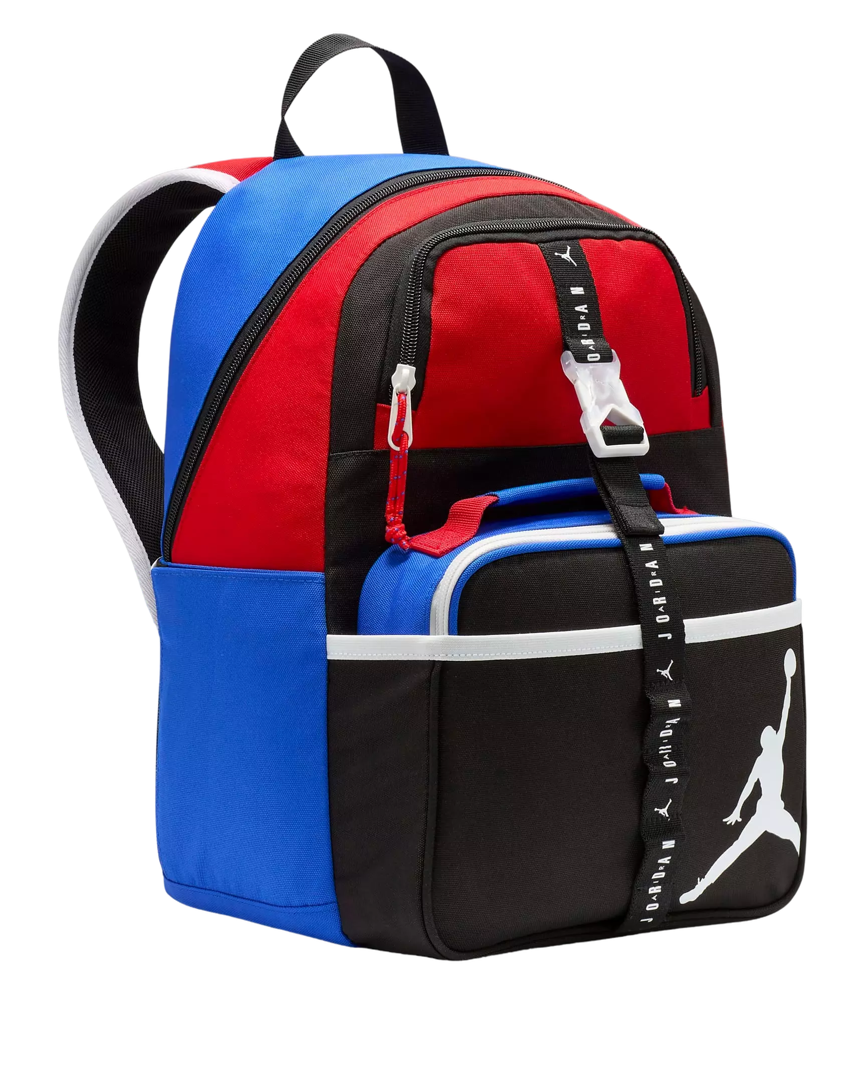 Jordan Air Lunch Box & Backpack Combo - Black/Red - MULTI-COLOR