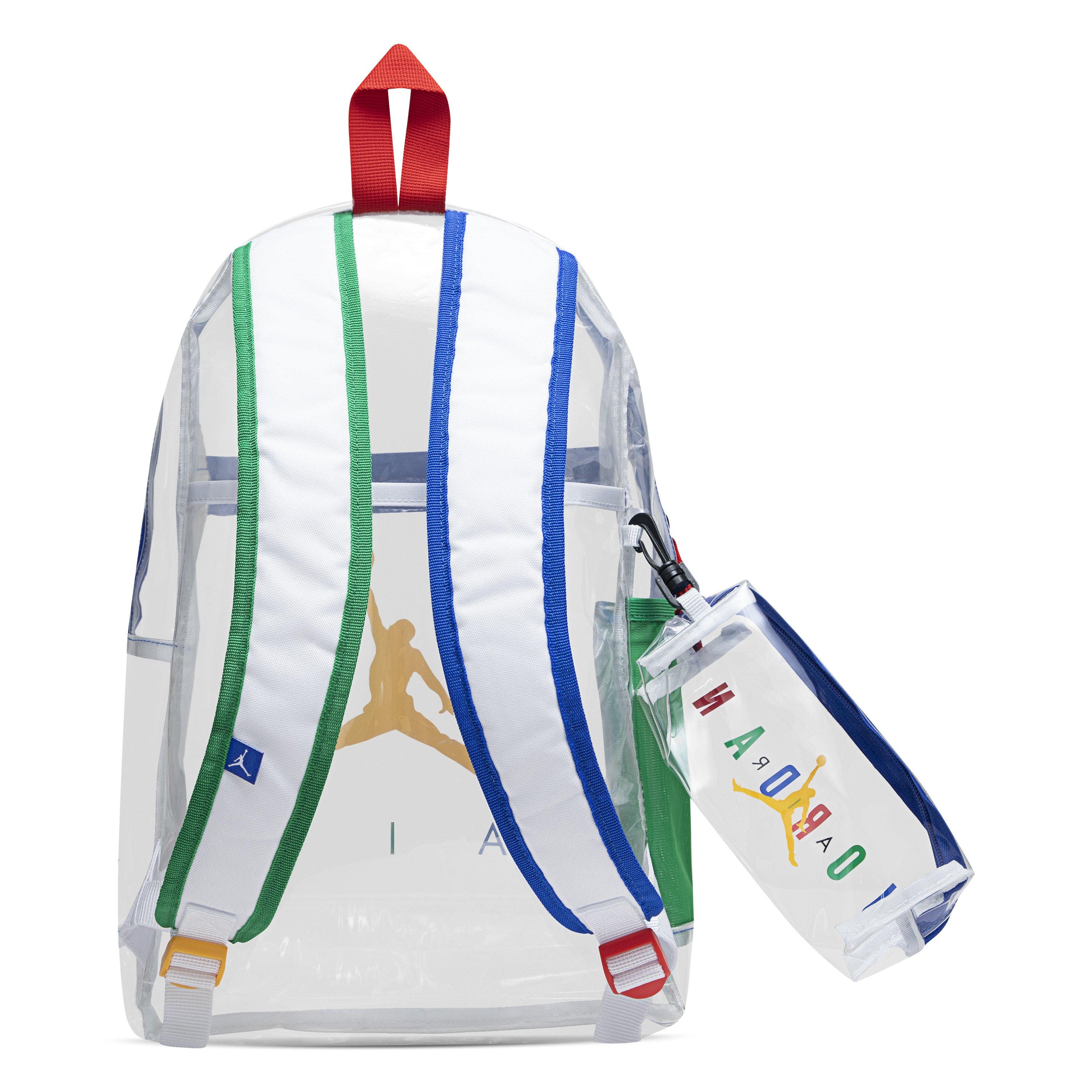Jordan Air School Clear Backpack - Multi-Color