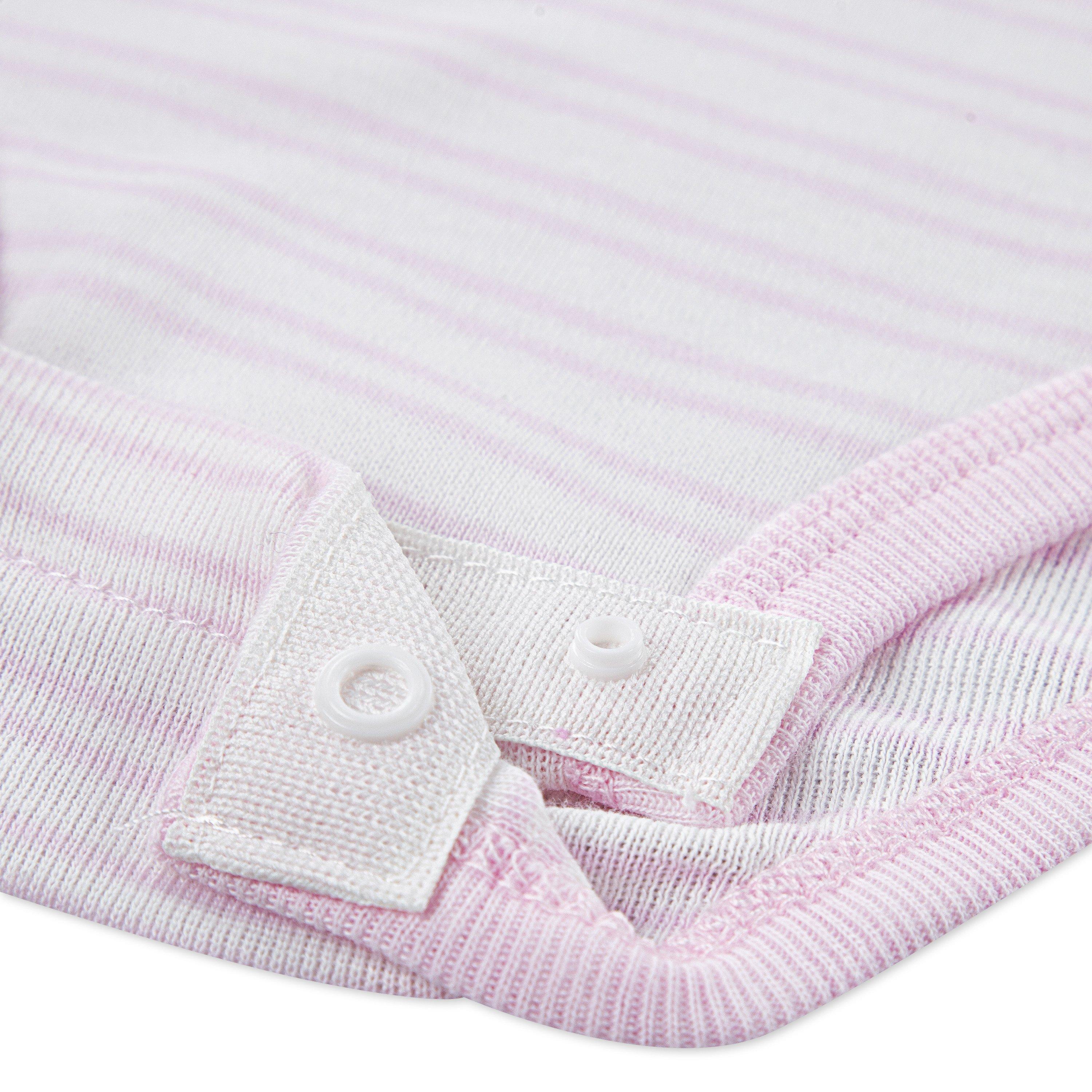 Jordan Essential Striped 3-Piece Pink Infant Girls' Set