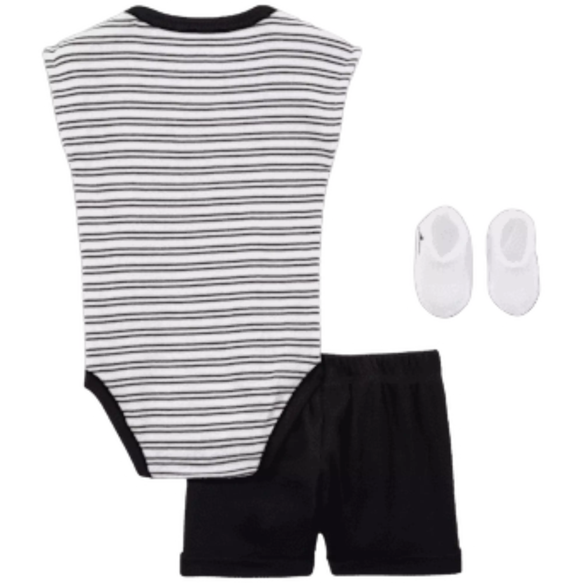 Jordan Infant Boys' Essential Striped 3-Piece Set - Black - BLACK
