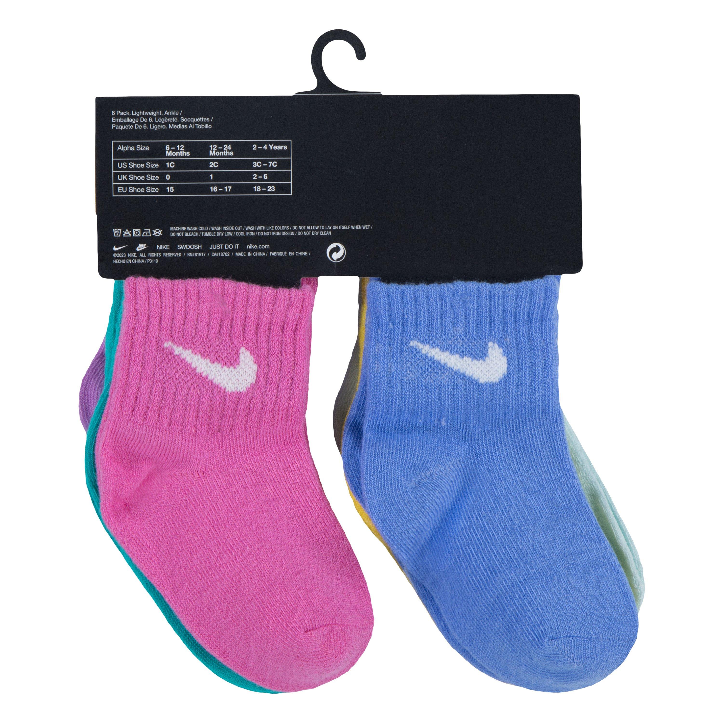 Nike Ankle Infant Kids' Jade/Multi Socks