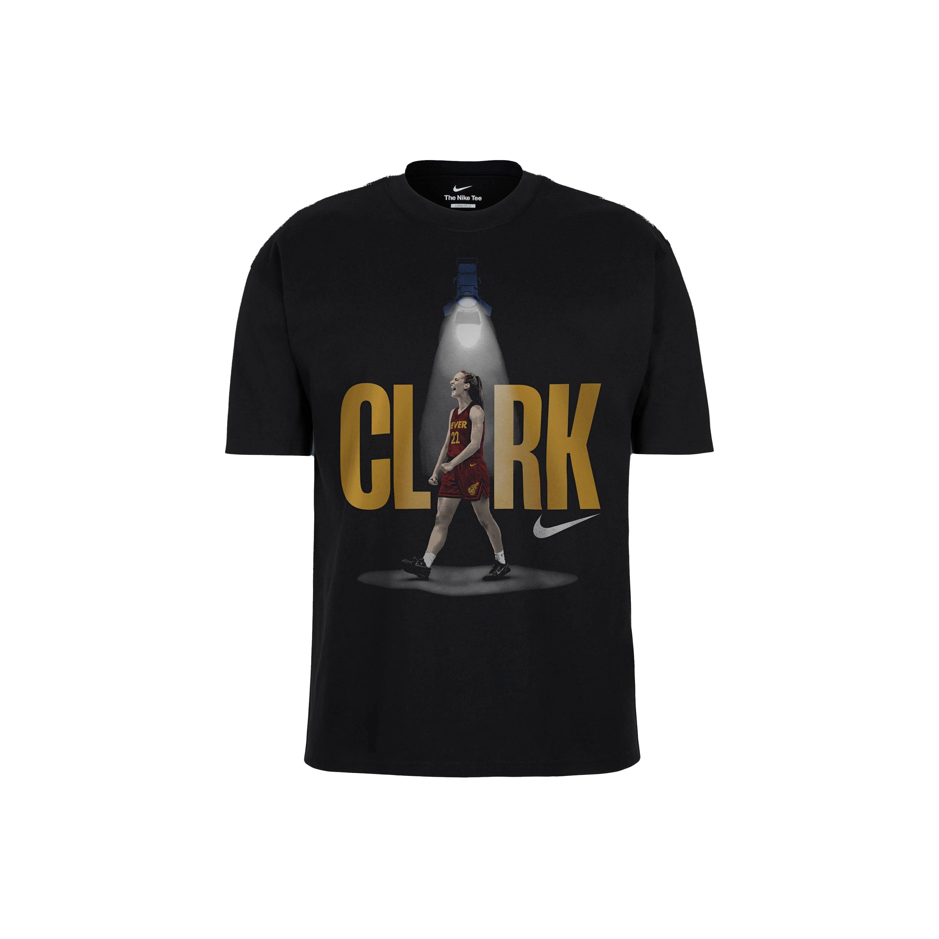 Nike Women's Caitlin Clark "So Win" Basketball Tee - BLACK Thumbnail View 1