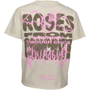 Civil Regime Men's Forever In Roses Tee - Butter