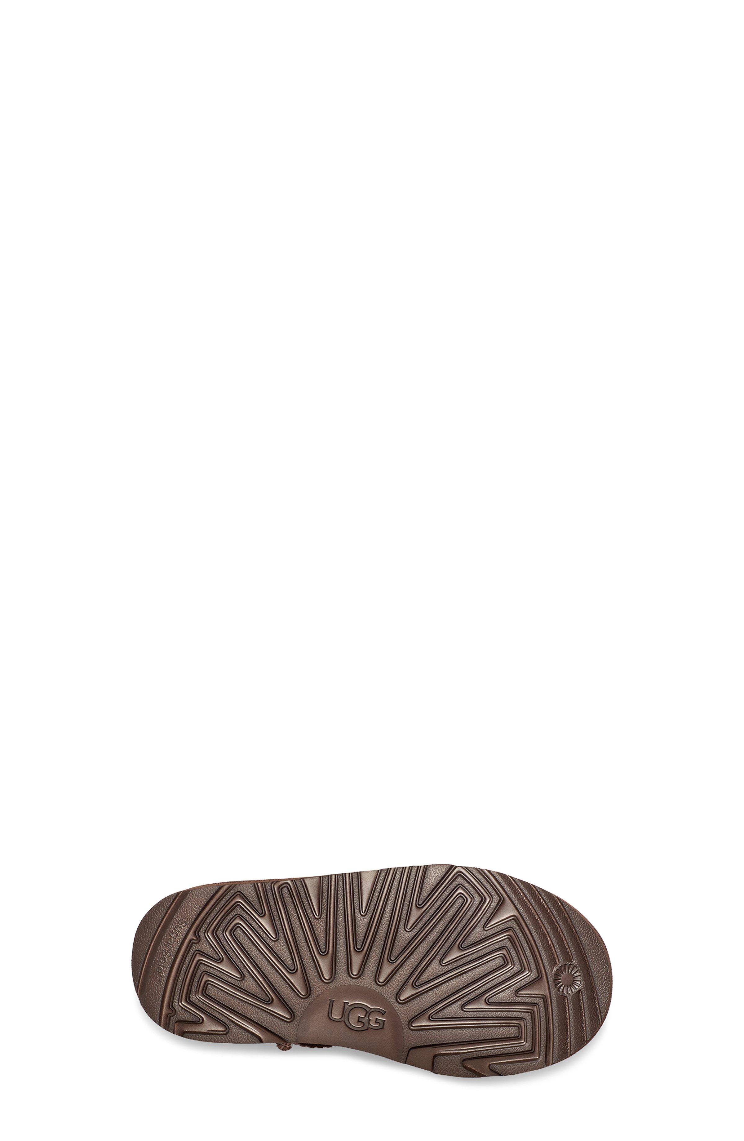 UGG Classic Ultra Mini "Cedar" Grade School Girls' Boot - DK BROWN Thumbnail View 3