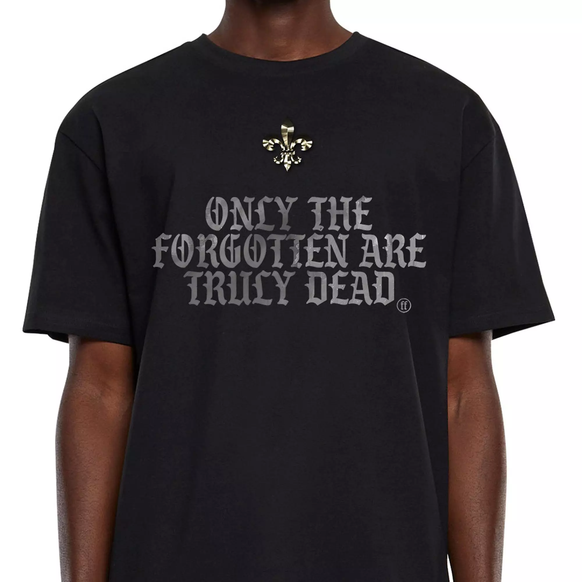 Forgotten Faces Men's Nola Urban Skeleton Tee - Black - BLACK