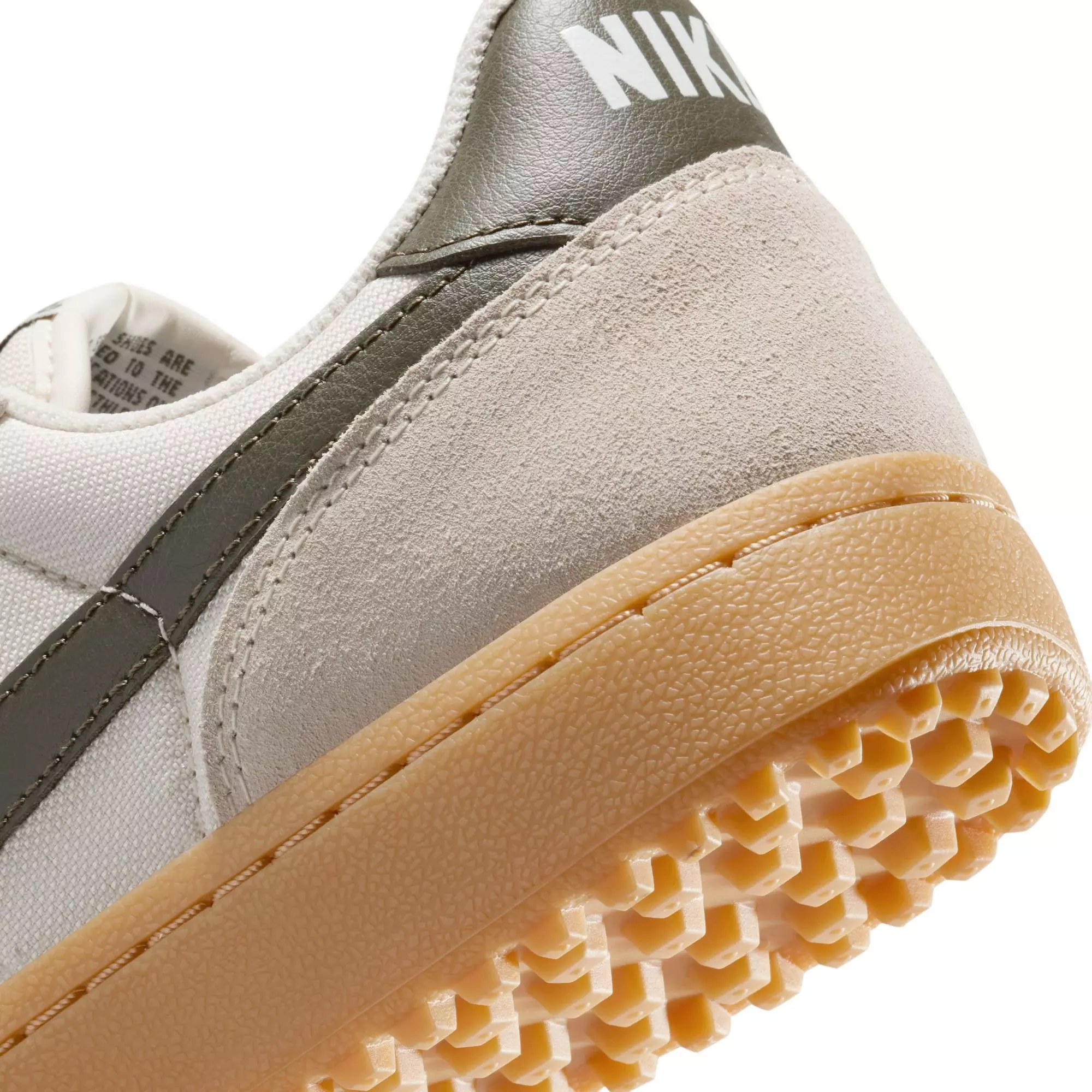 Nike Field General "Pale Ivory/Cargo Khaki/Gum Yellow" Men's Shoe - OFF-WHITE/BLACK