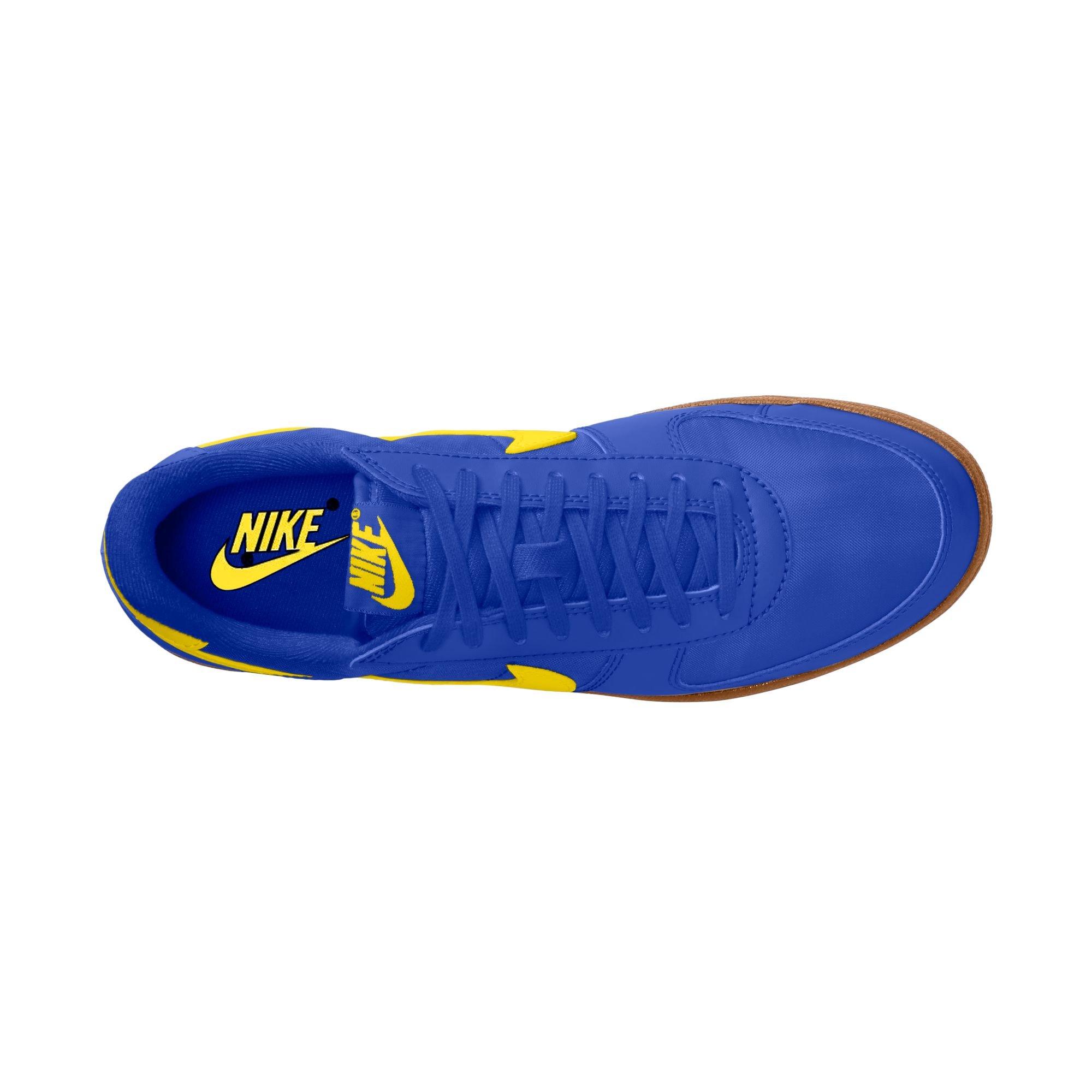 Nike Field General "Hyper Royal/Lightening/Gum Med Brown" Men's Shoe - BLUE/YELLOW Thumbnail View 8