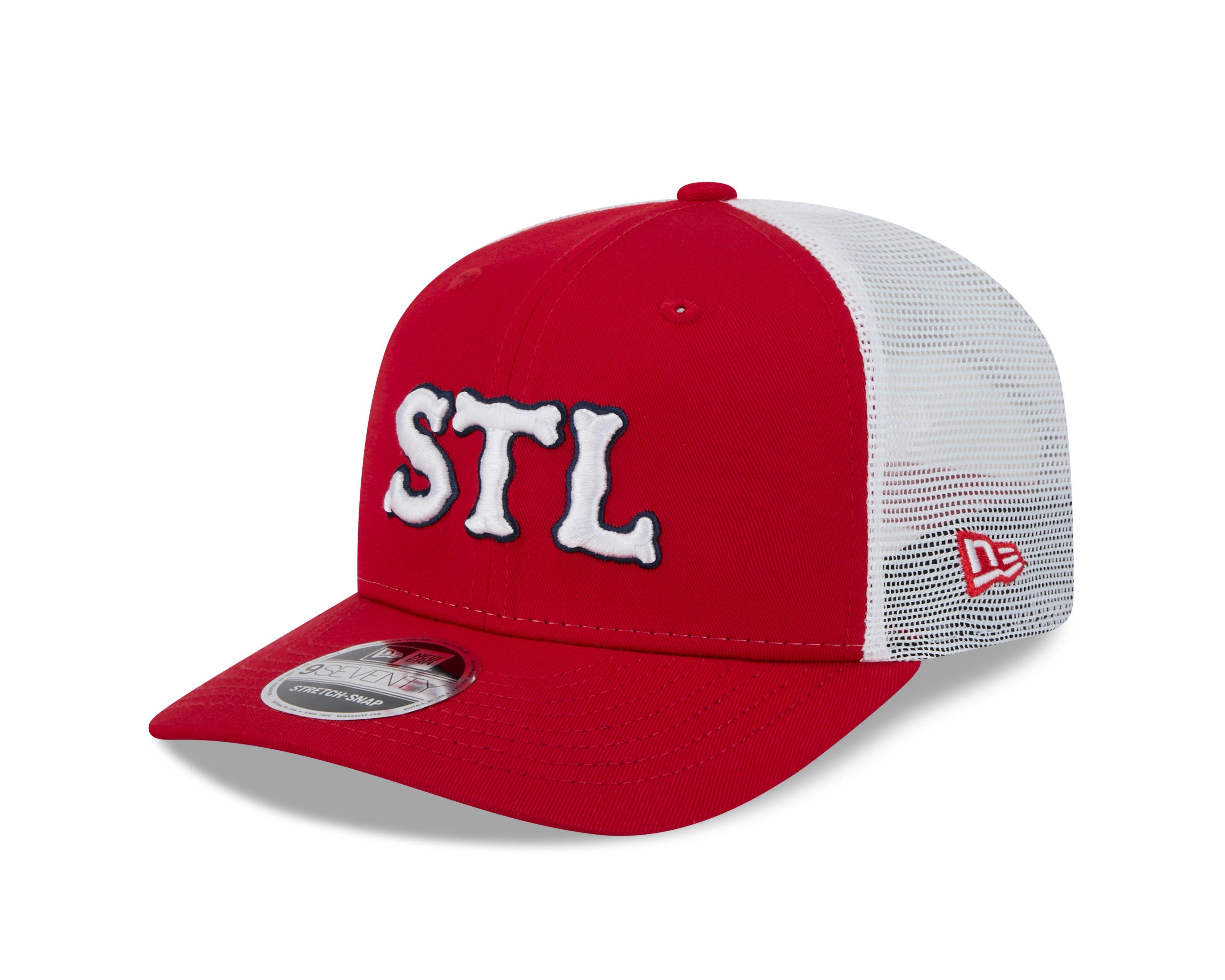 New Era St. Louis Cardinals 9SEVENTY Snapback Hat - Red - RED Thumbnail View 1