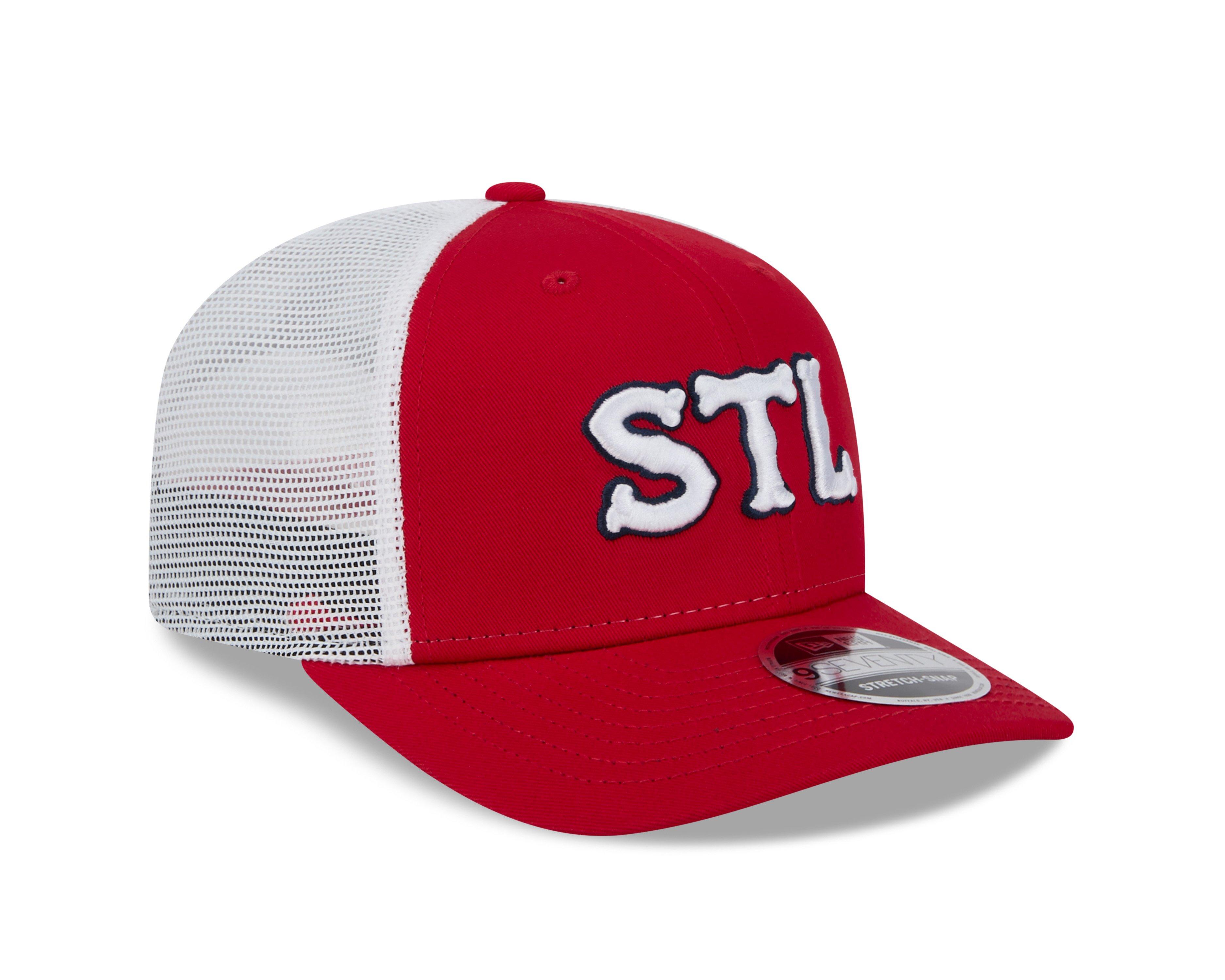 New Era St. Louis Cardinals 9SEVENTY Snapback Hat-Red