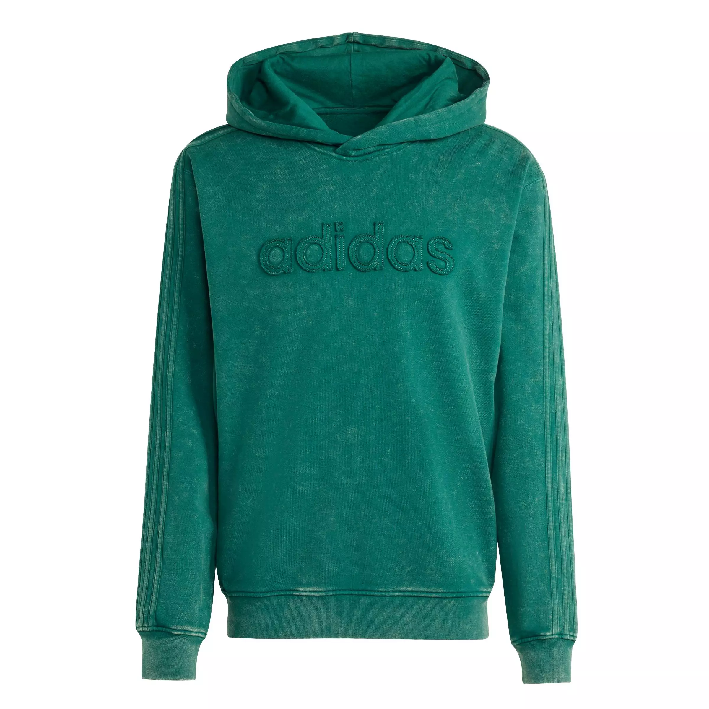 adidas Originals Men's Washed Pullover Hoodie - GREEN