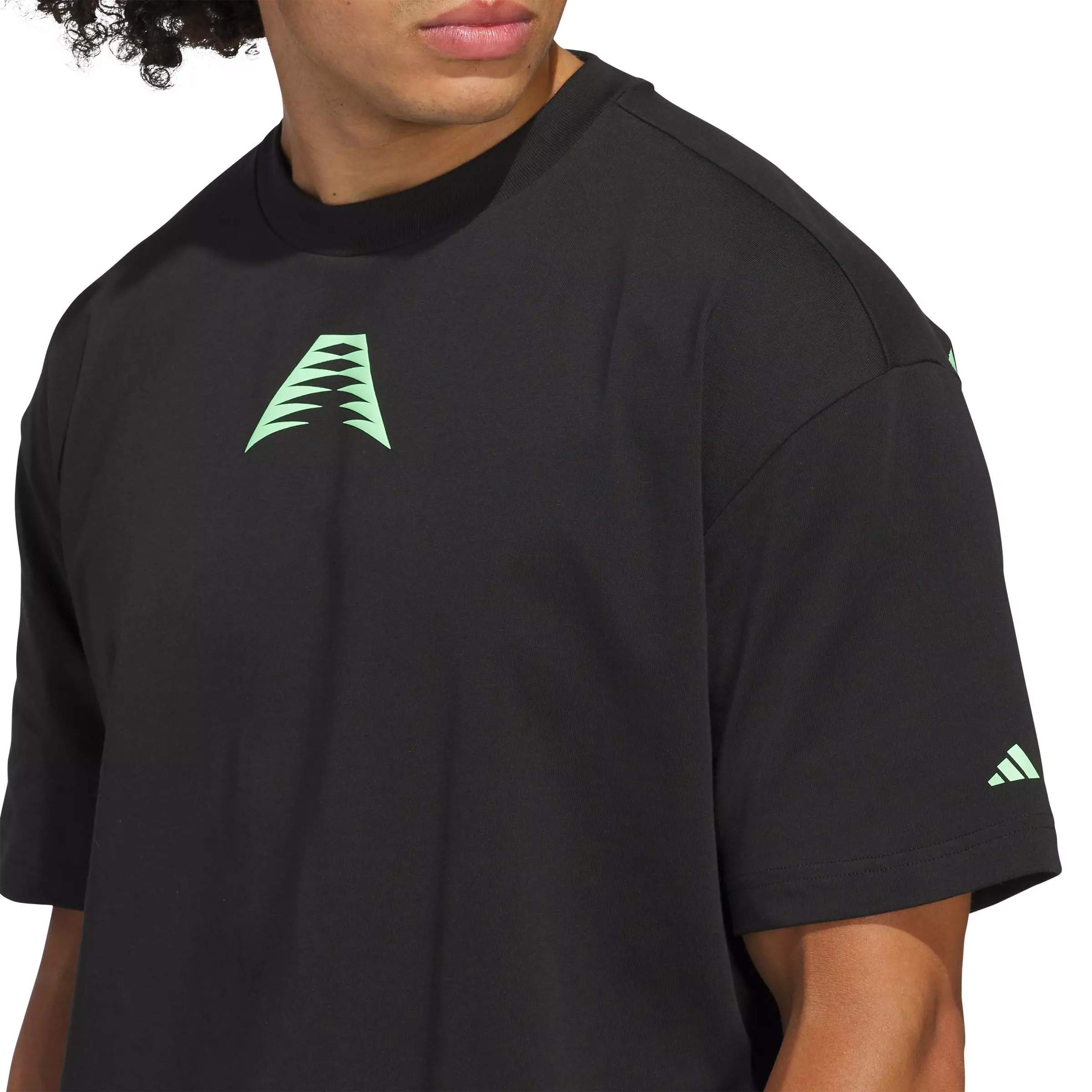 adidas Men's Anthony Edwards Believe That Tee - BLACK