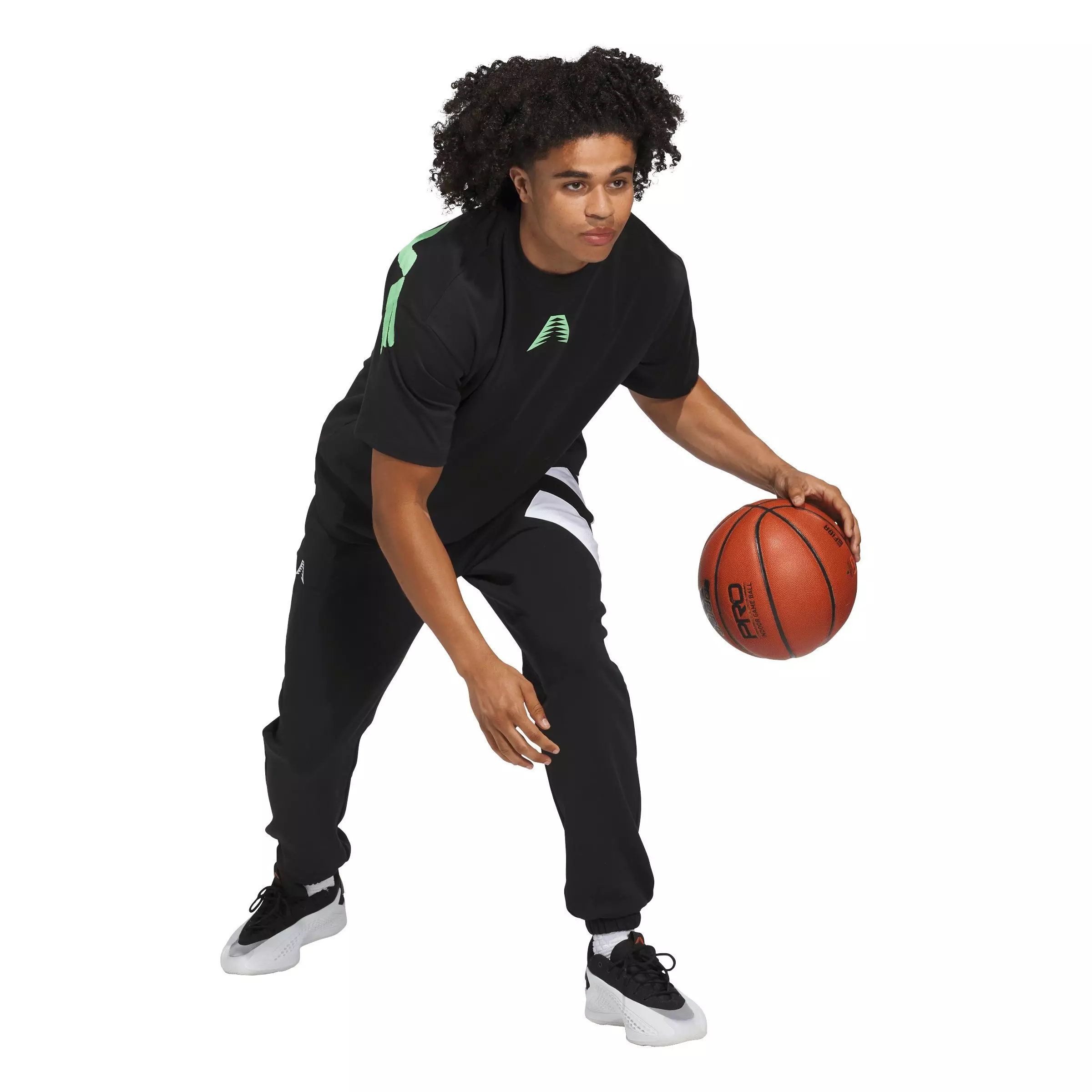 adidas Men's Anthony Edwards Believe That Tee - BLACK