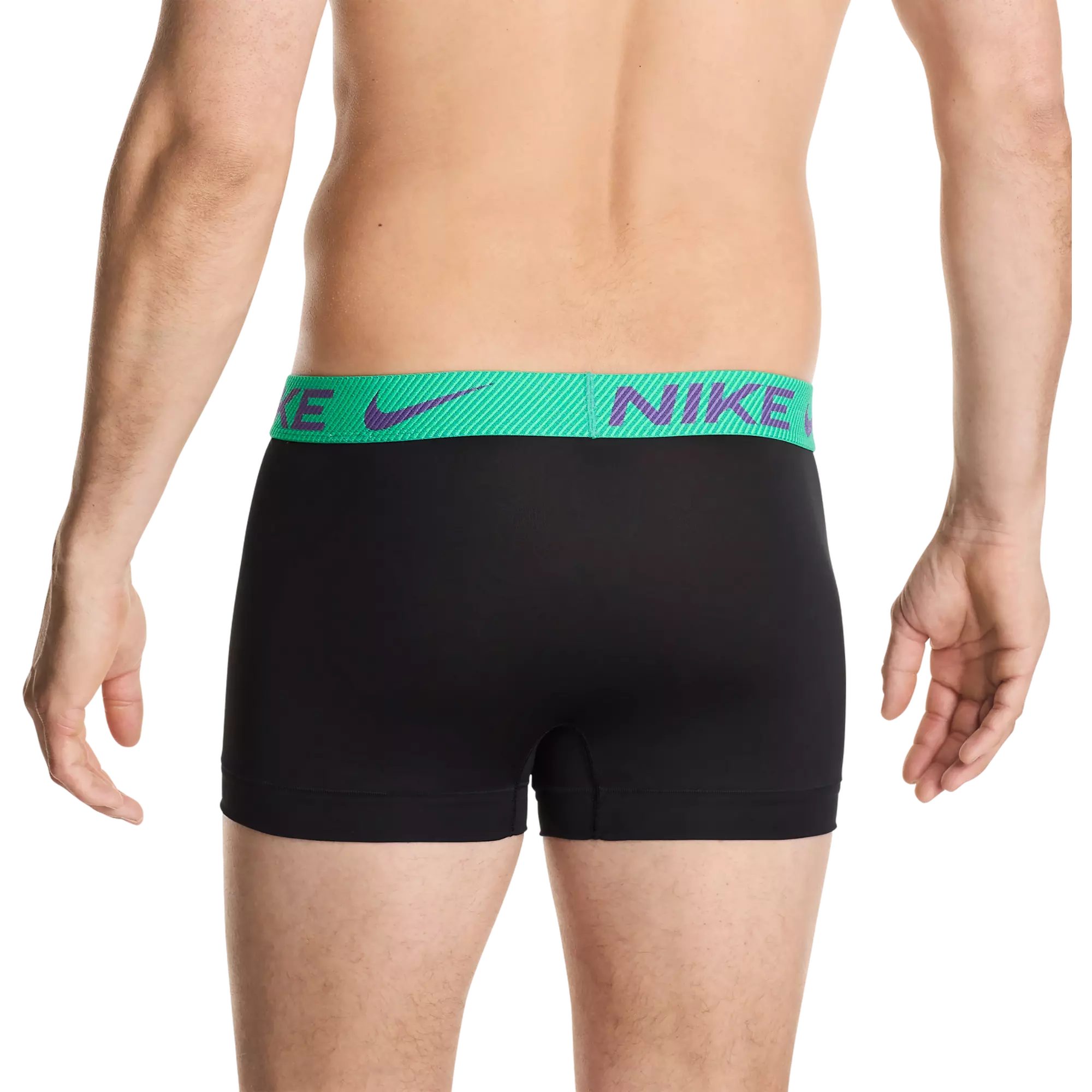 Nike Dri-FIT Essential Micro Underwear (3 Pack) - BLACK/GREEN