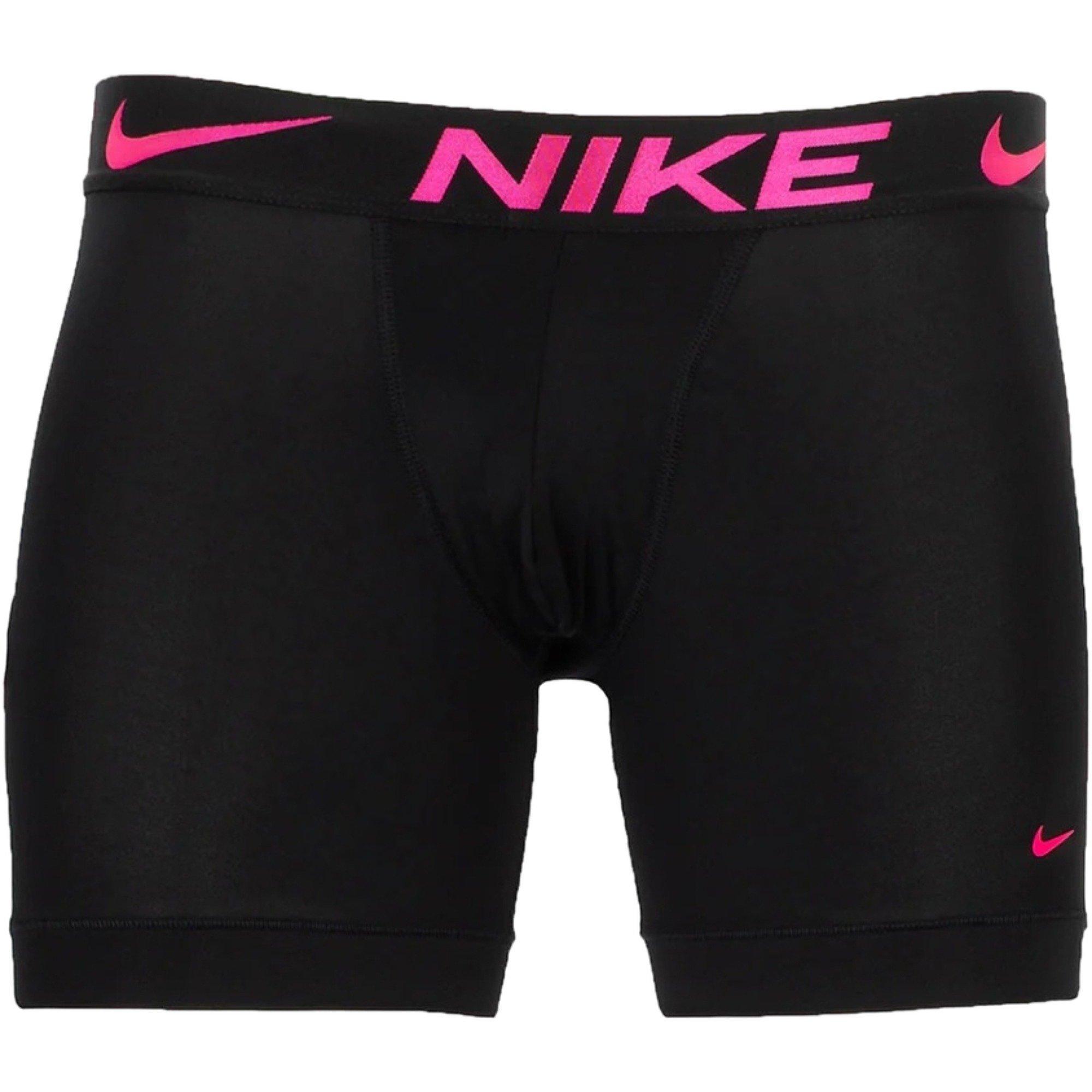 Nike Men's Essential Micro Underwear-3PK - BLACK/PINK Thumbnail View 3