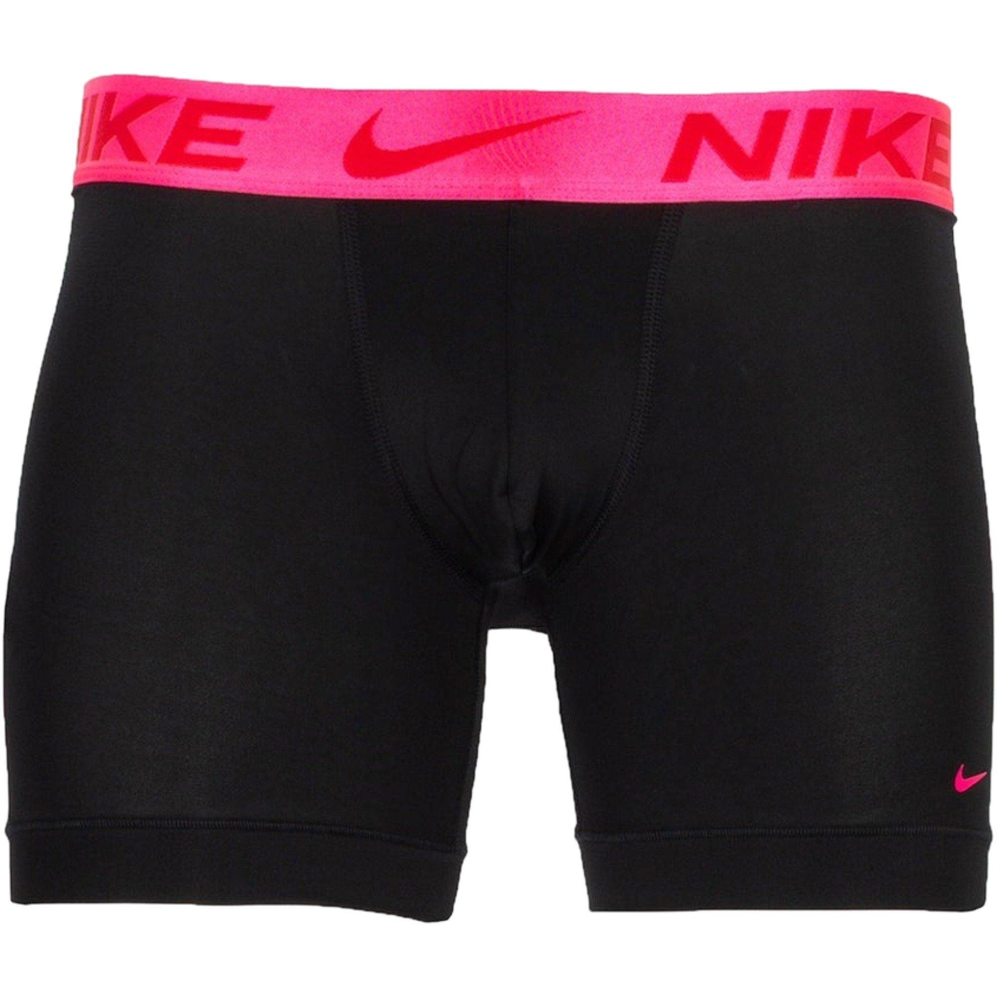 Nike Men's Essential Micro Underwear-3PK - BLACK/PINK Thumbnail View 4