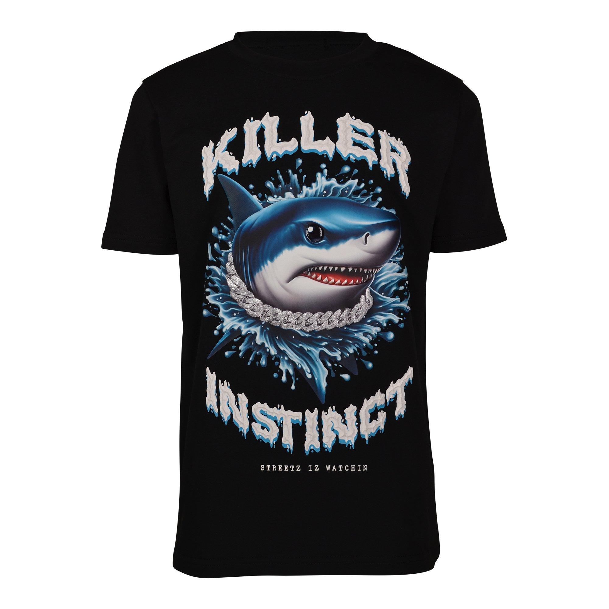 Big Boys' Shark Graphic Tee - Relaxed Cotton | Hibbett
