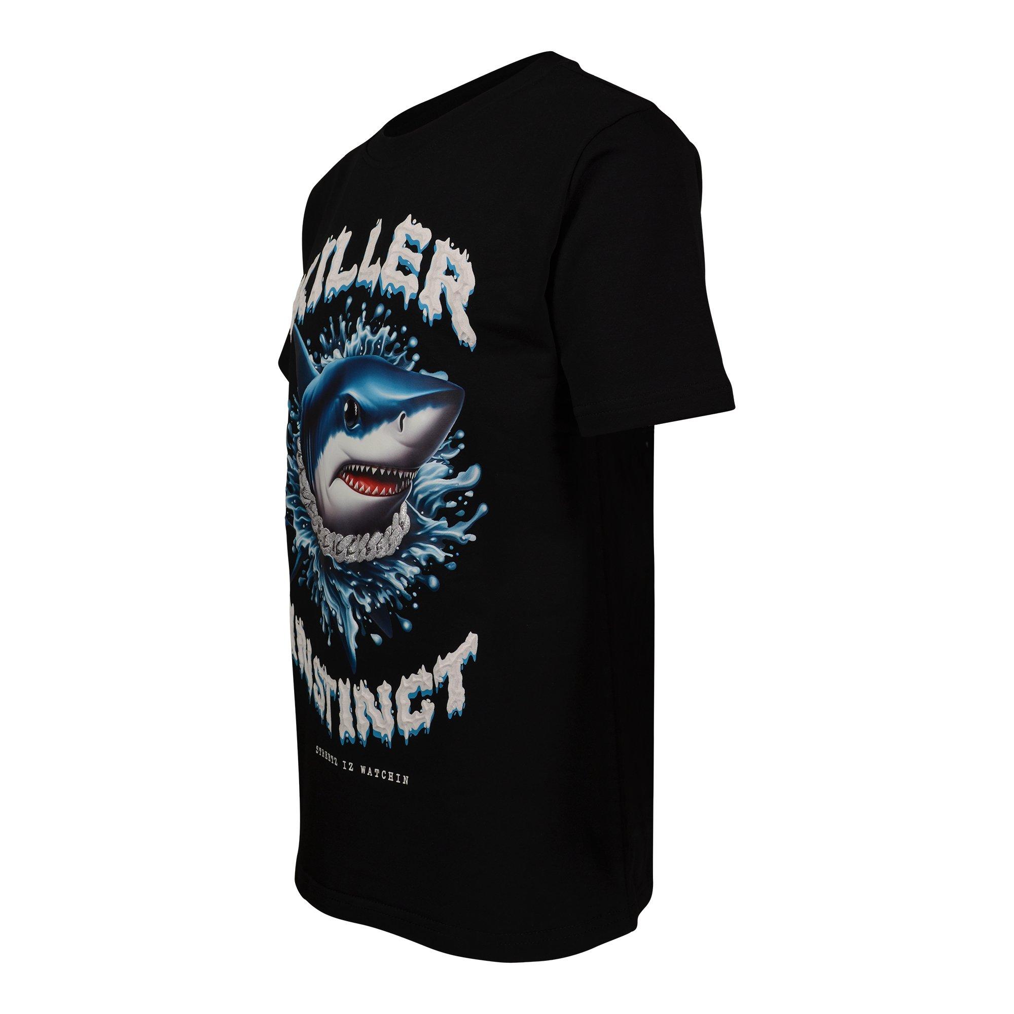 Streetz Iz Watchin Shark Big Boys' Tee