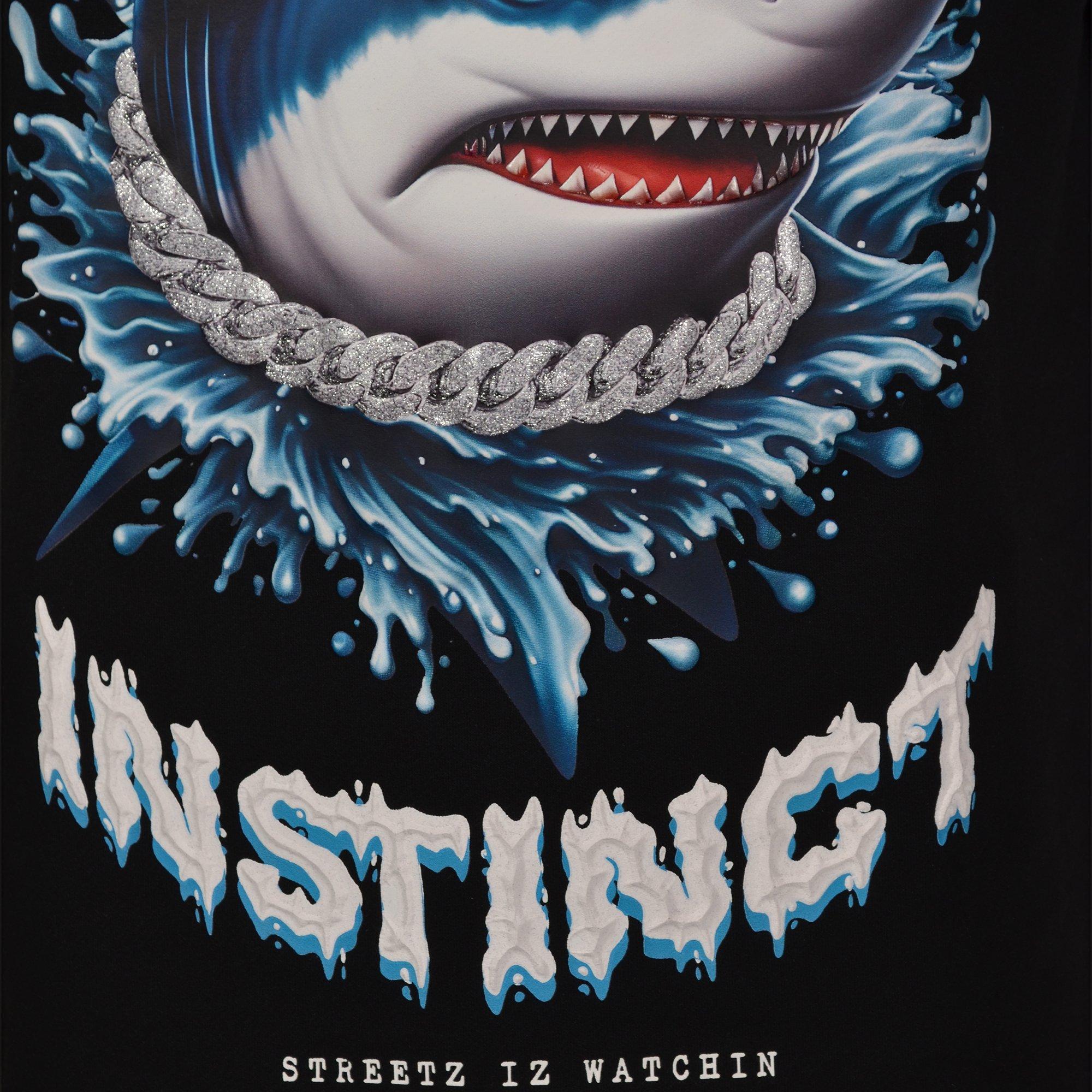 Streetz Iz Watchin Shark Big Boys' Tee