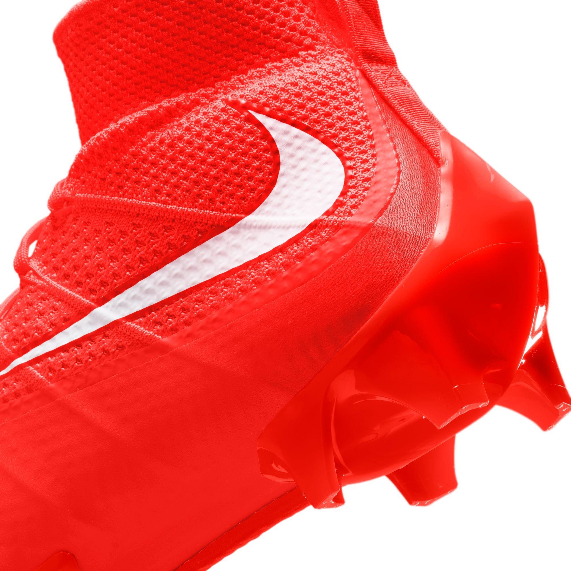 Nike Vapor Edge 360 "Untouchable" Men's Football Cleat - CRIMSON/WHITE Thumbnail View 12