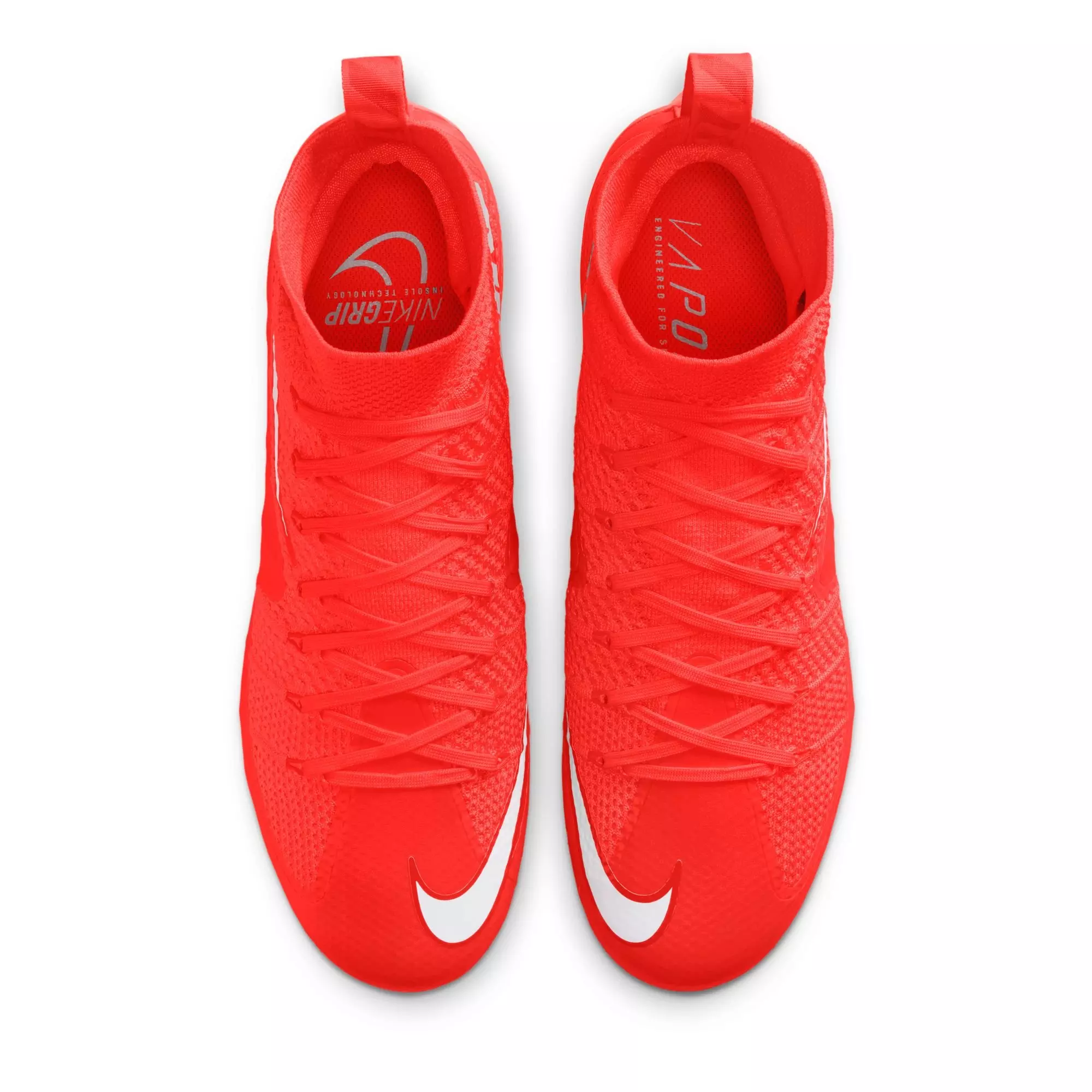 Nike Vapor Edge 360 Untouchable "Bright Crimson/White" Men's Football Cleat - CRIMSON/WHITE