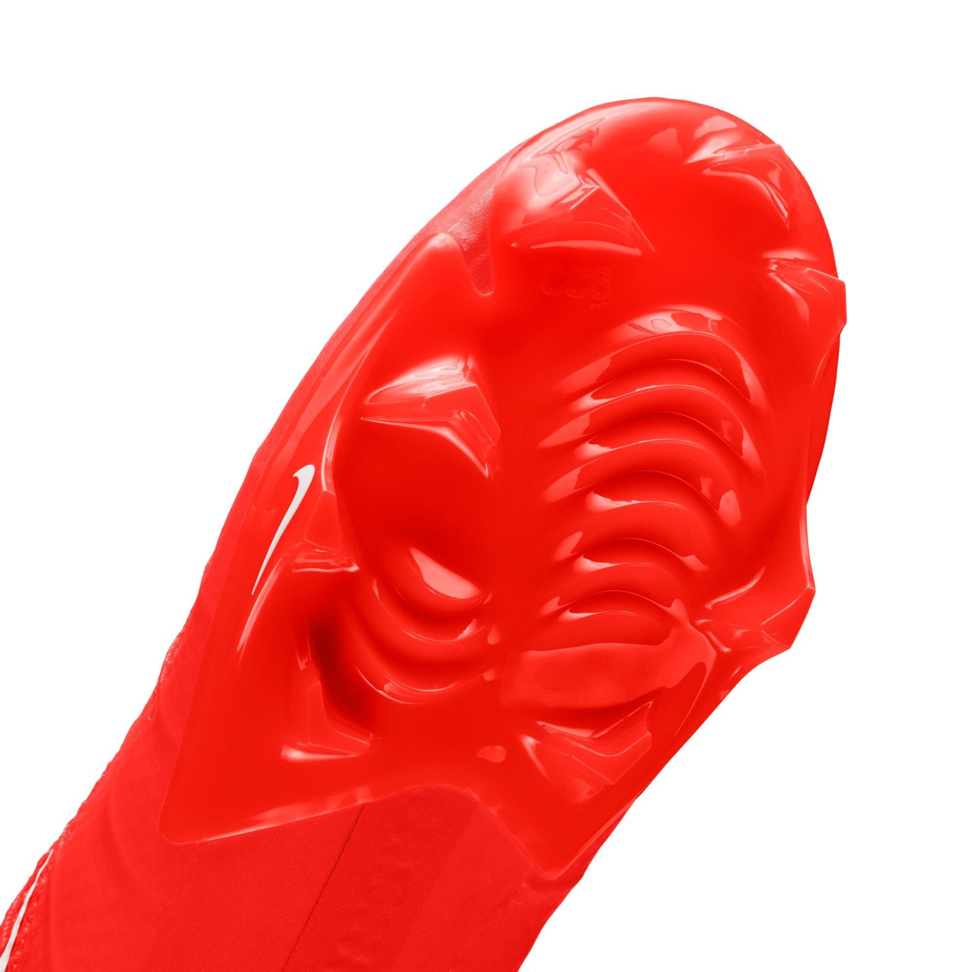 Nike Vapor Edge 360 Untouchable "Bright Crimson/White" Men's Football Cleat - CRIMSON/WHITE Thumbnail View 9