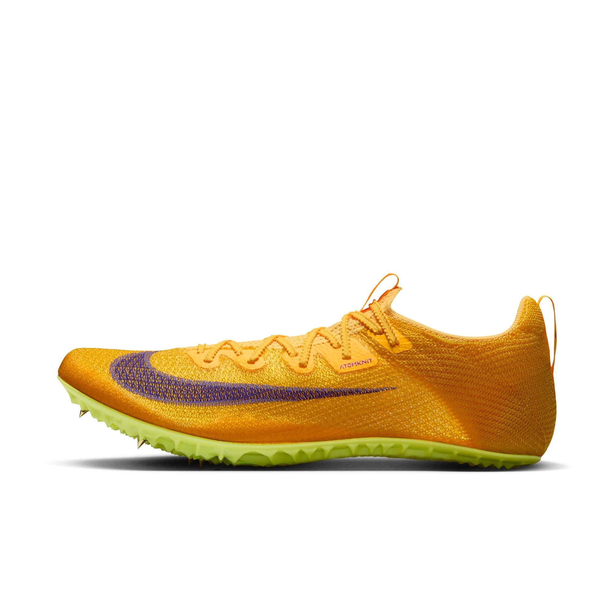 Nike Superfly Elite 2 "Citron Pulse/Indigo Burst/Volt" Unisex Track Spikes - YELLOW/PURPLE Thumbnail View 3