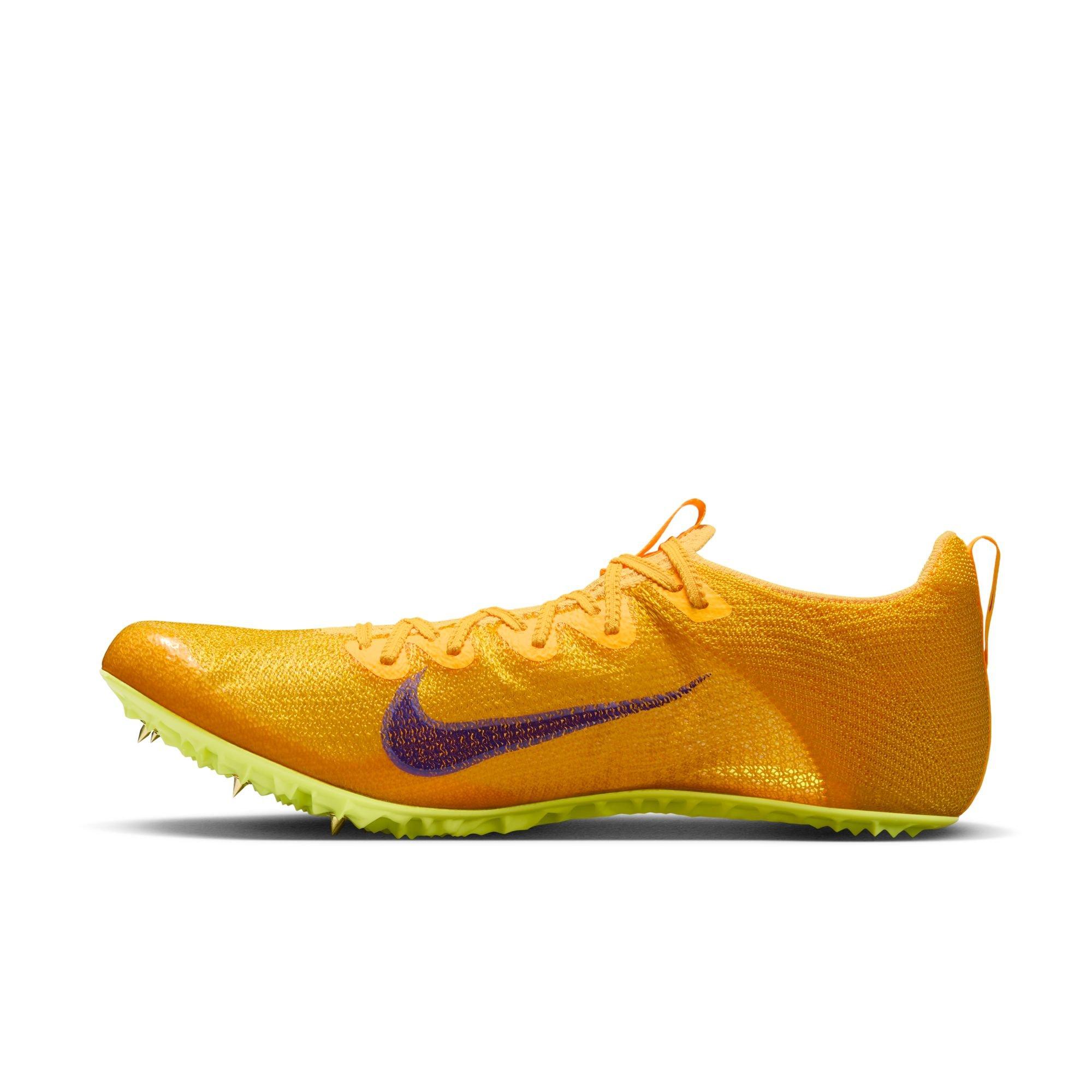 Nike Superfly Elite 2 "Citron Pulse/Indigo Burst/Volt" Unisex Track Spikes - YELLOW/PURPLE Thumbnail View 4