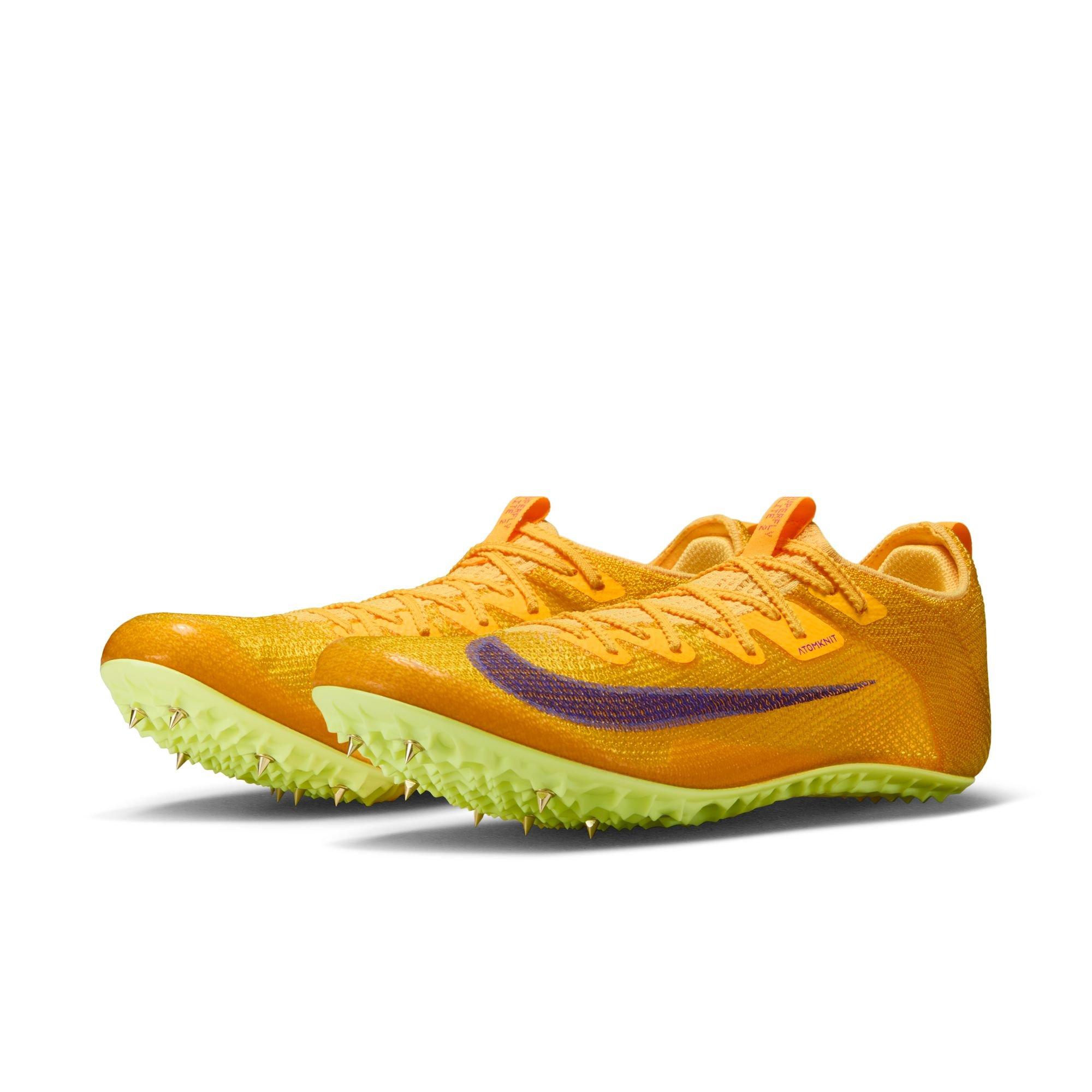 Nike Superfly Elite 2 "Citron Pulse/Indigo Burst/Volt" Unisex Track Spikes - YELLOW/PURPLE Thumbnail View 5