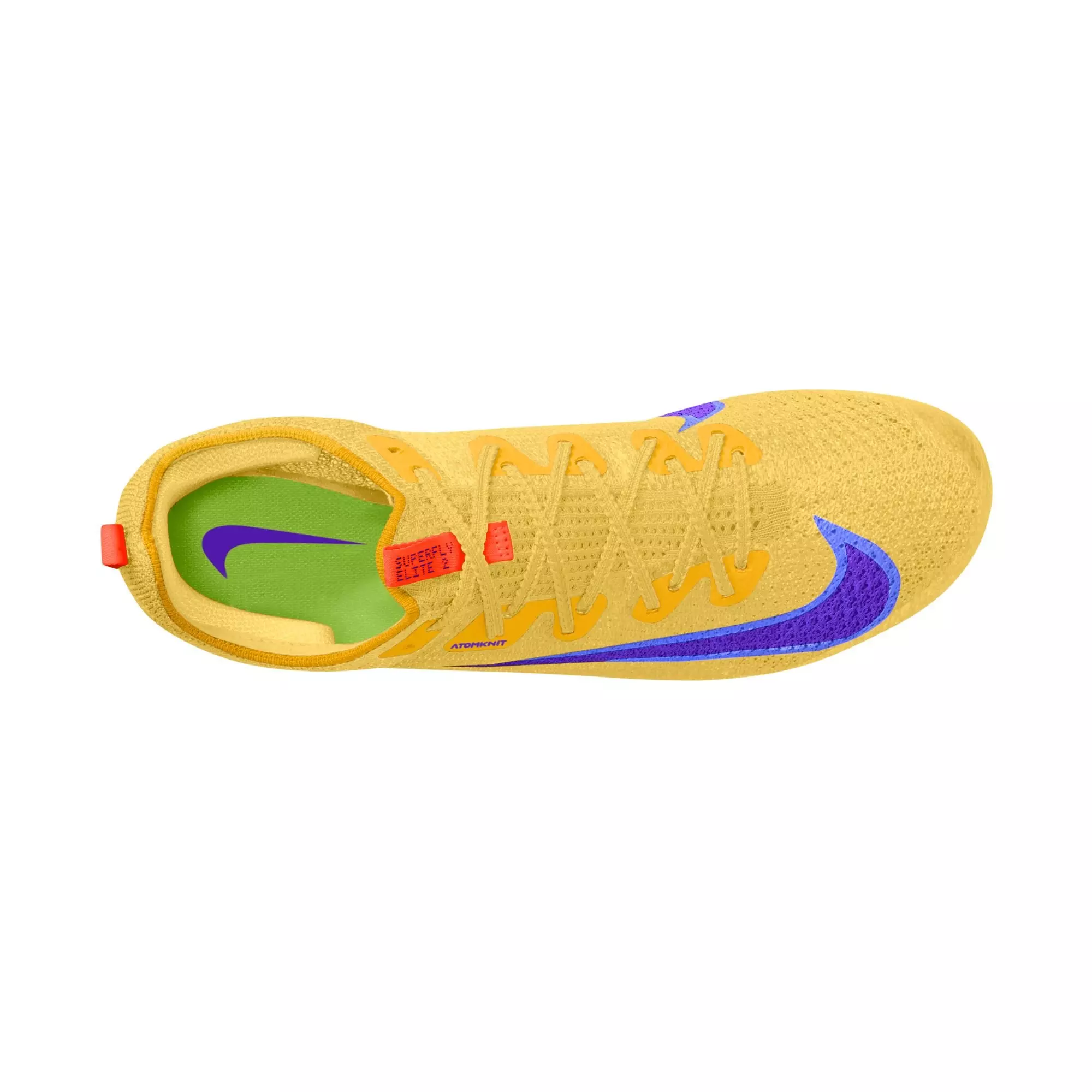 Nike Superfly Elite 2 "Citron Pulse/Indigo Burst/Volt" Unisex Track Spikes - YELLOW/PURPLE