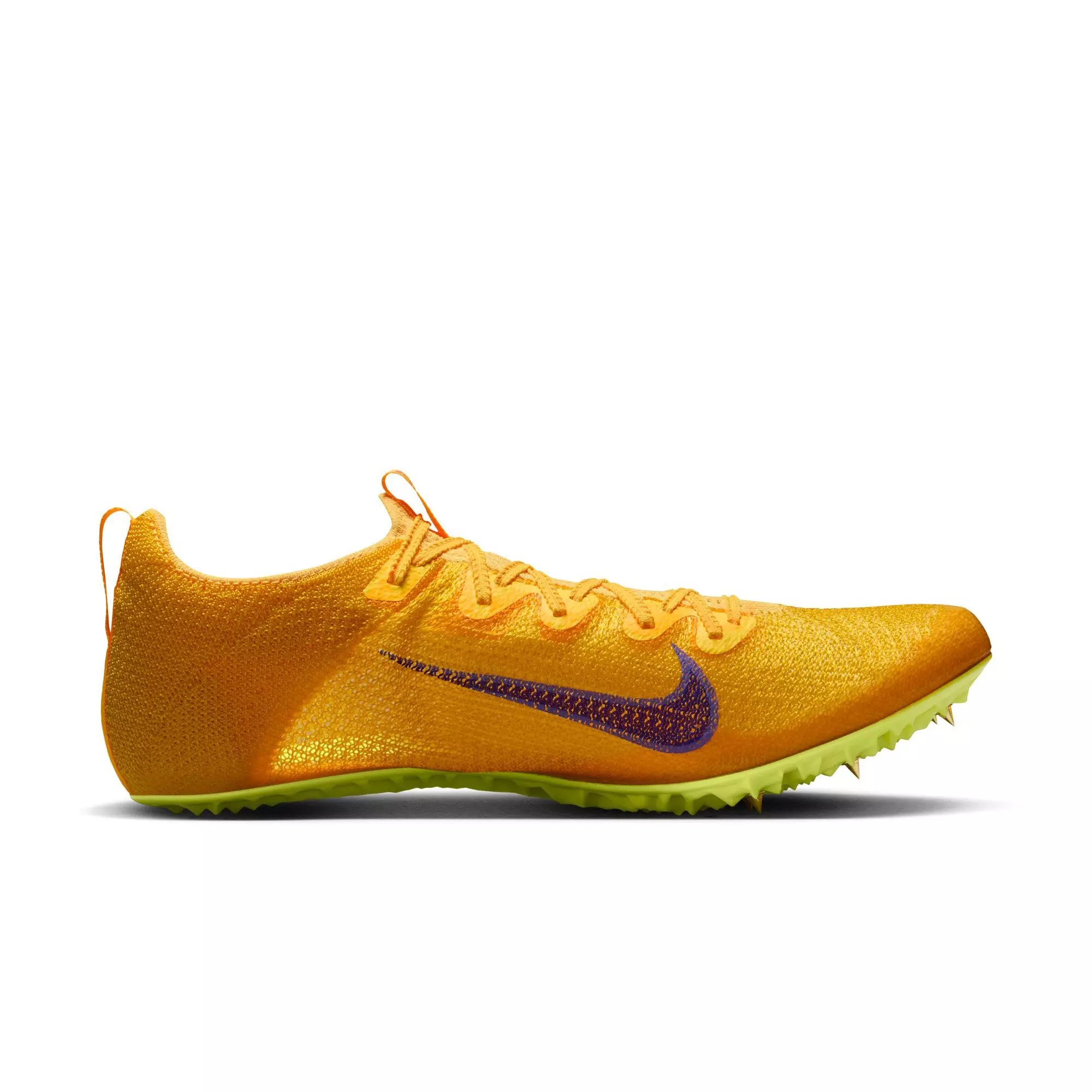 Nike Superfly Elite 2 "Citron Pulse/Indigo Burst/Volt" Unisex Track Spikes - YELLOW/PURPLE