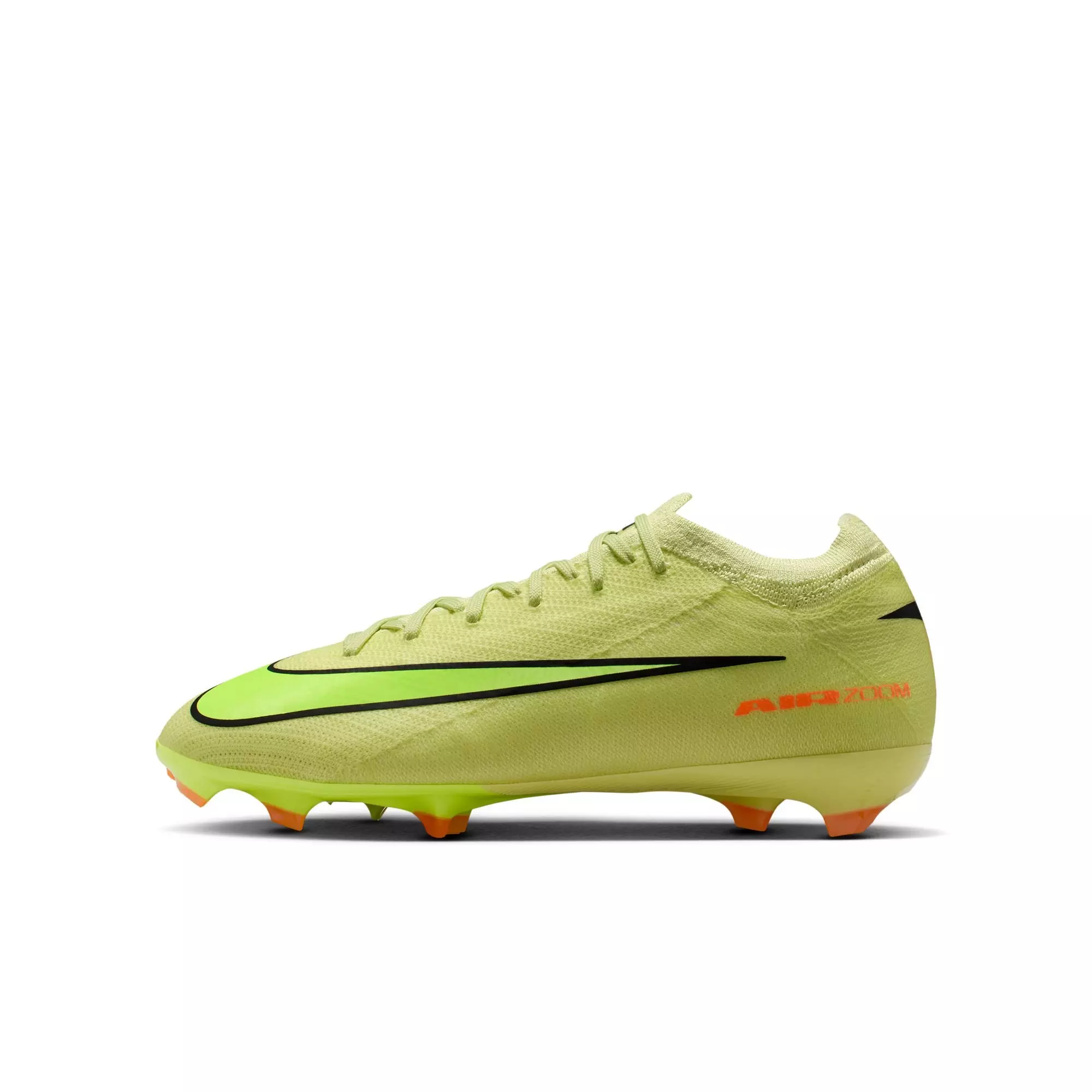 Nike Jr. Mercurial Vapor 16 Pro FG "Limelight/Volt/Hyper Crimson" Grade School Boys' Soccer Cleat - VOLT